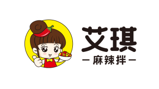 艾琪麻辣拌LOGO