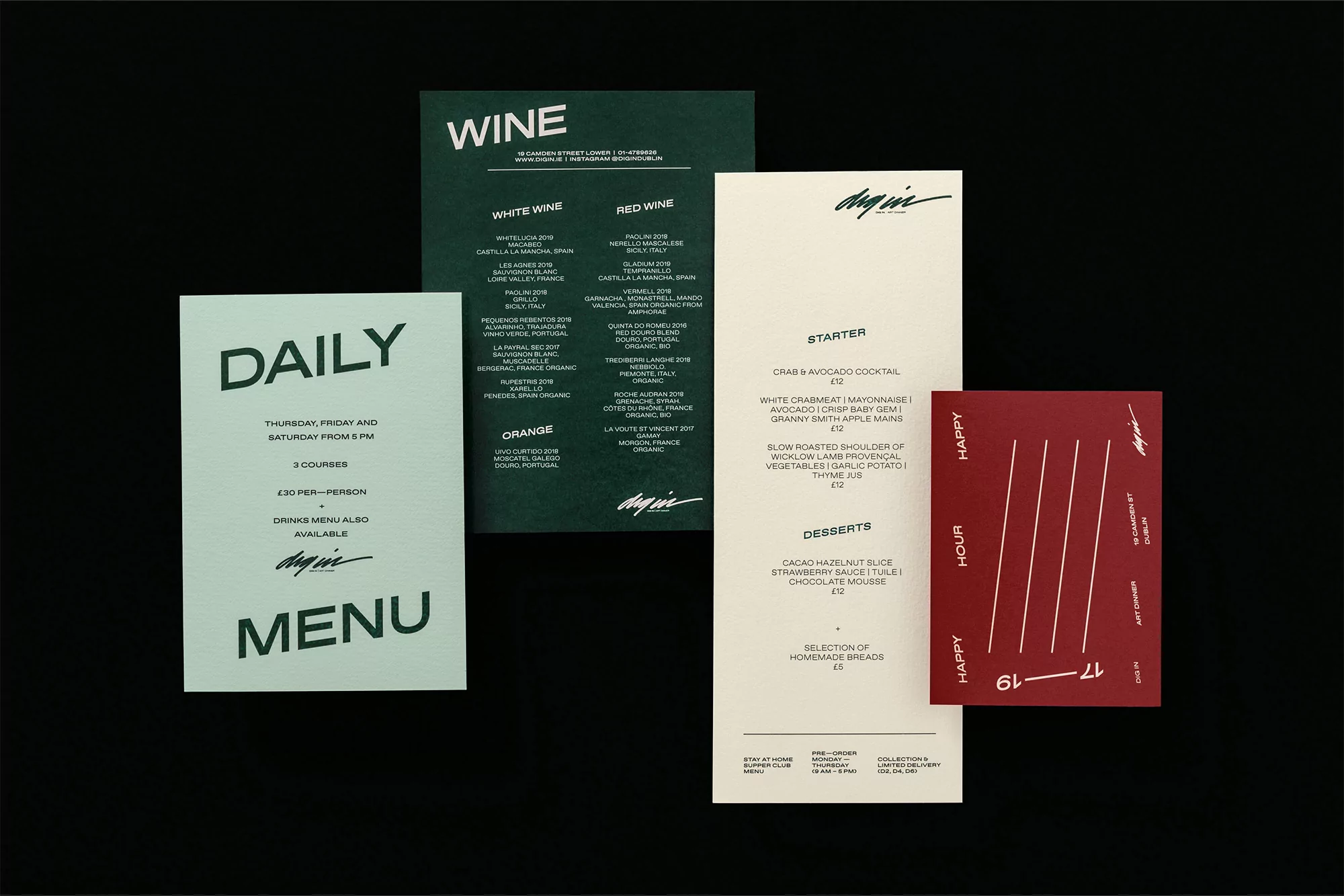 Korak Studio’s punchy identity for DIG IN Art Diner takes inspiration from street art and graffiti