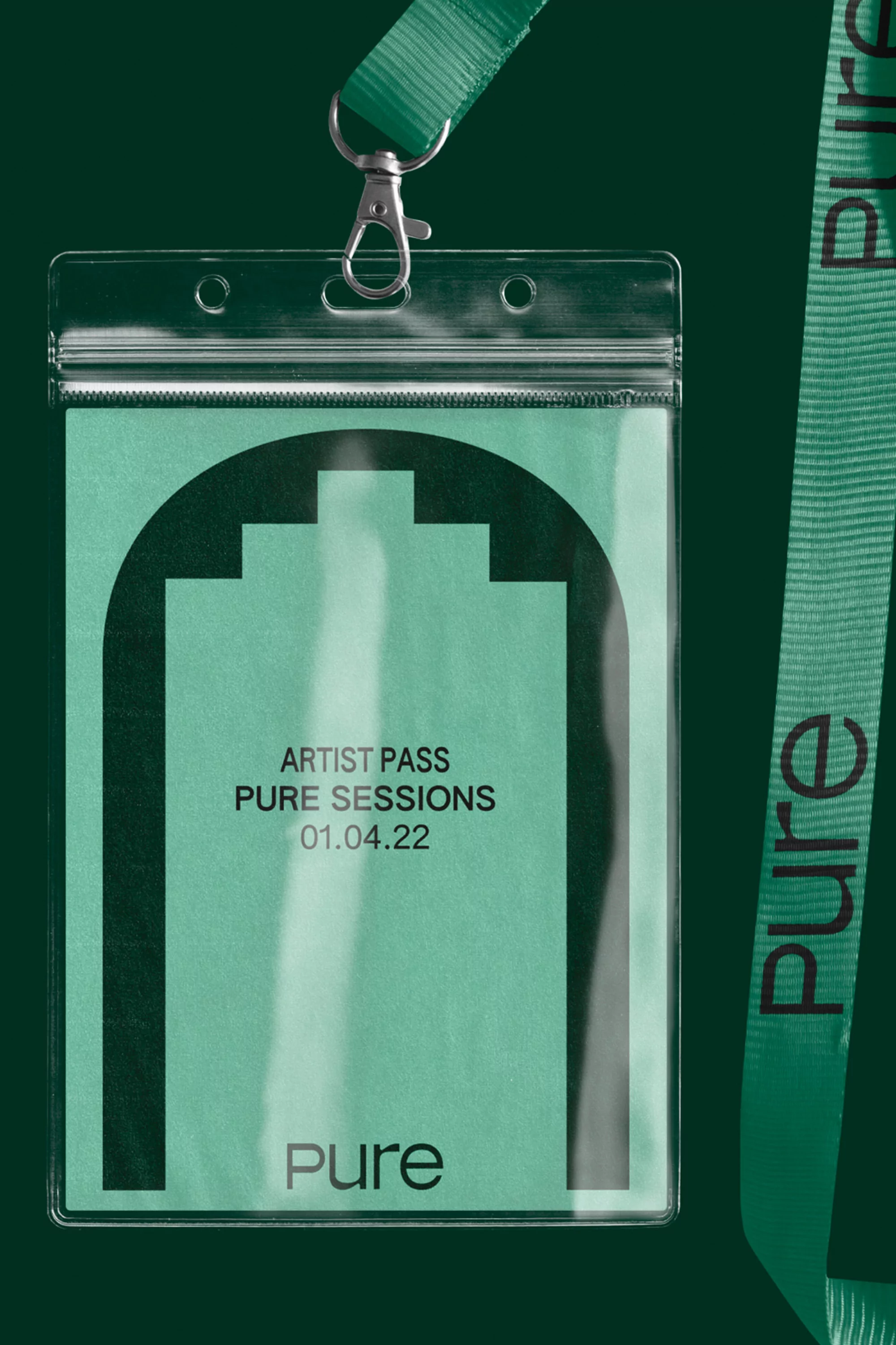 Studio Kiln’s colourful identity for Pure represents the connection between artist and audience