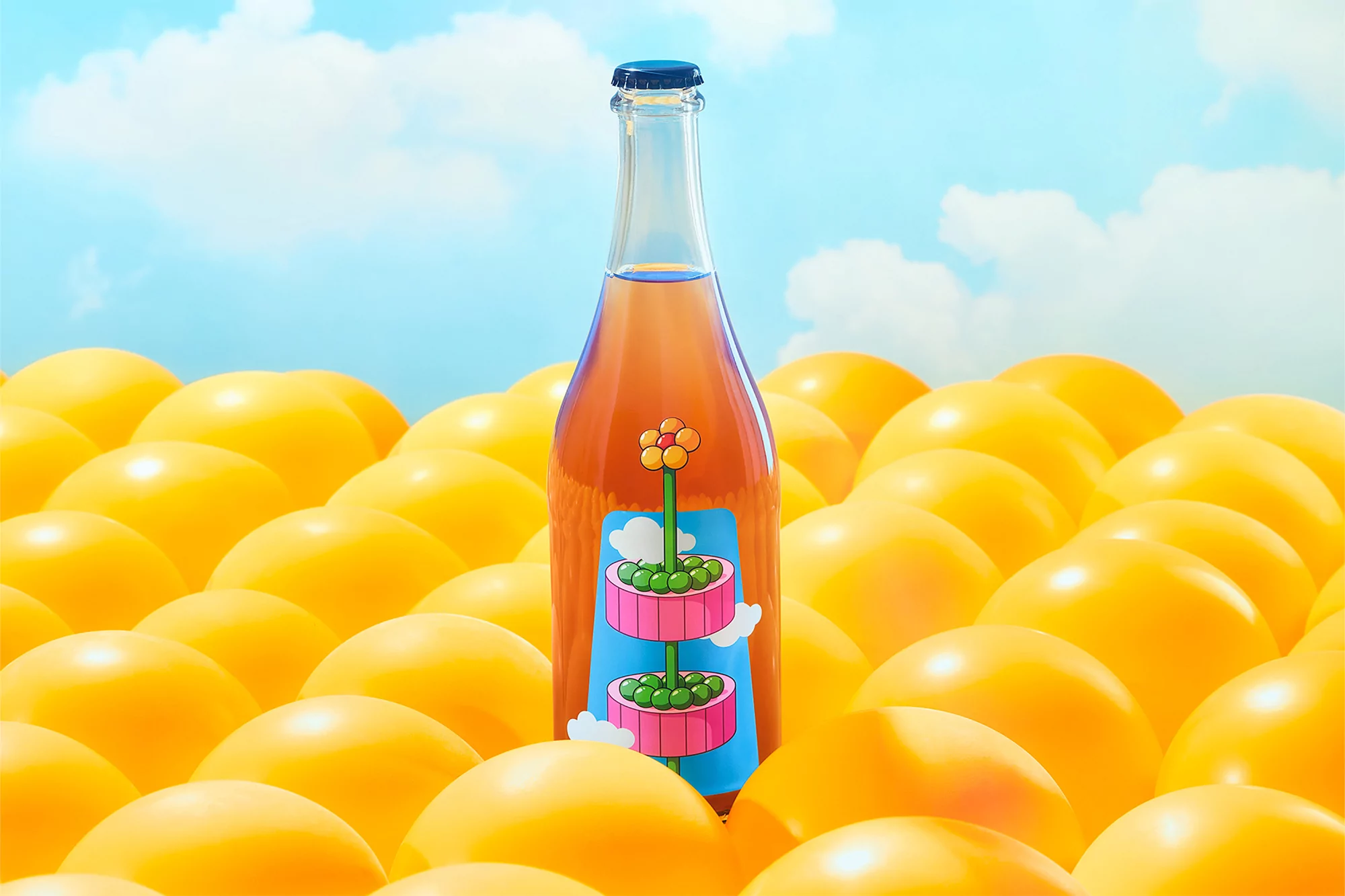 Deux Huit Huit’s semi-speculative identity for Ascension playfully renders the future of farming