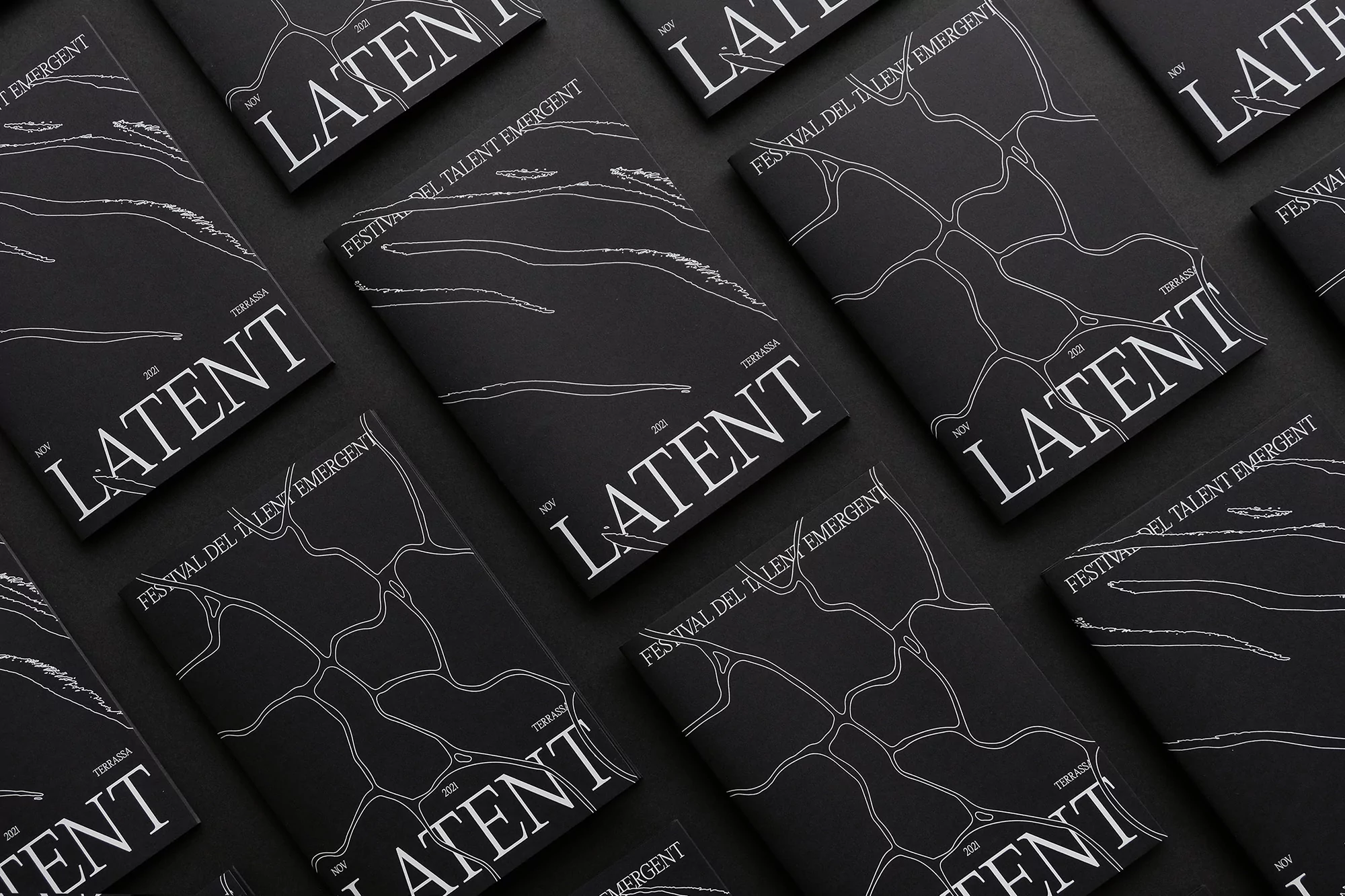 Bakoom’s hypnotic identity for LATENT is led by the dictionary definition of the festival’s name