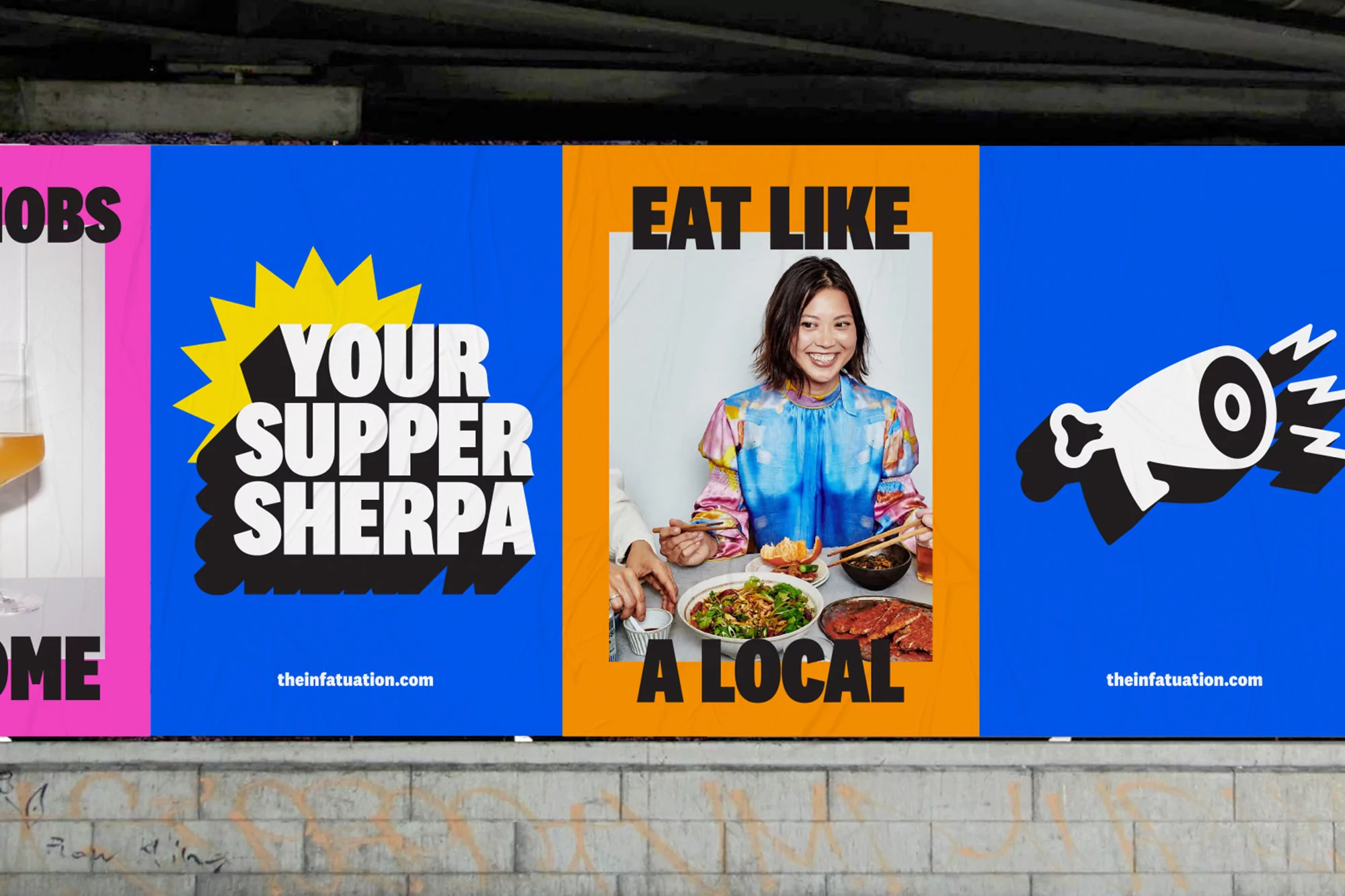 Center deliver a colourful, cheeky and eccentric identity for The Infatuation’s new era of dining
