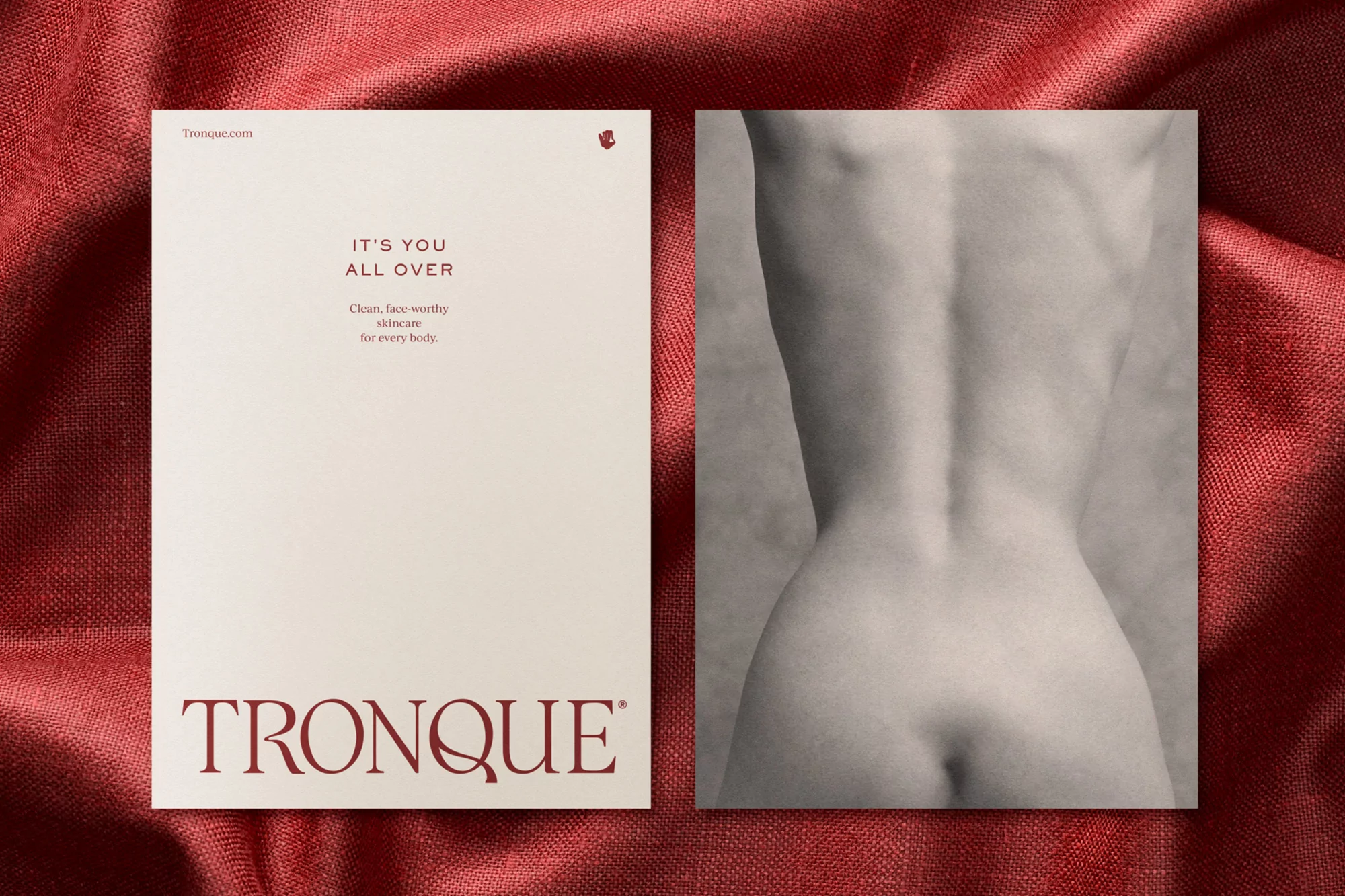 Marx Design combine edge with elegance for Tronque’s tactile, intimate and inclusive identity