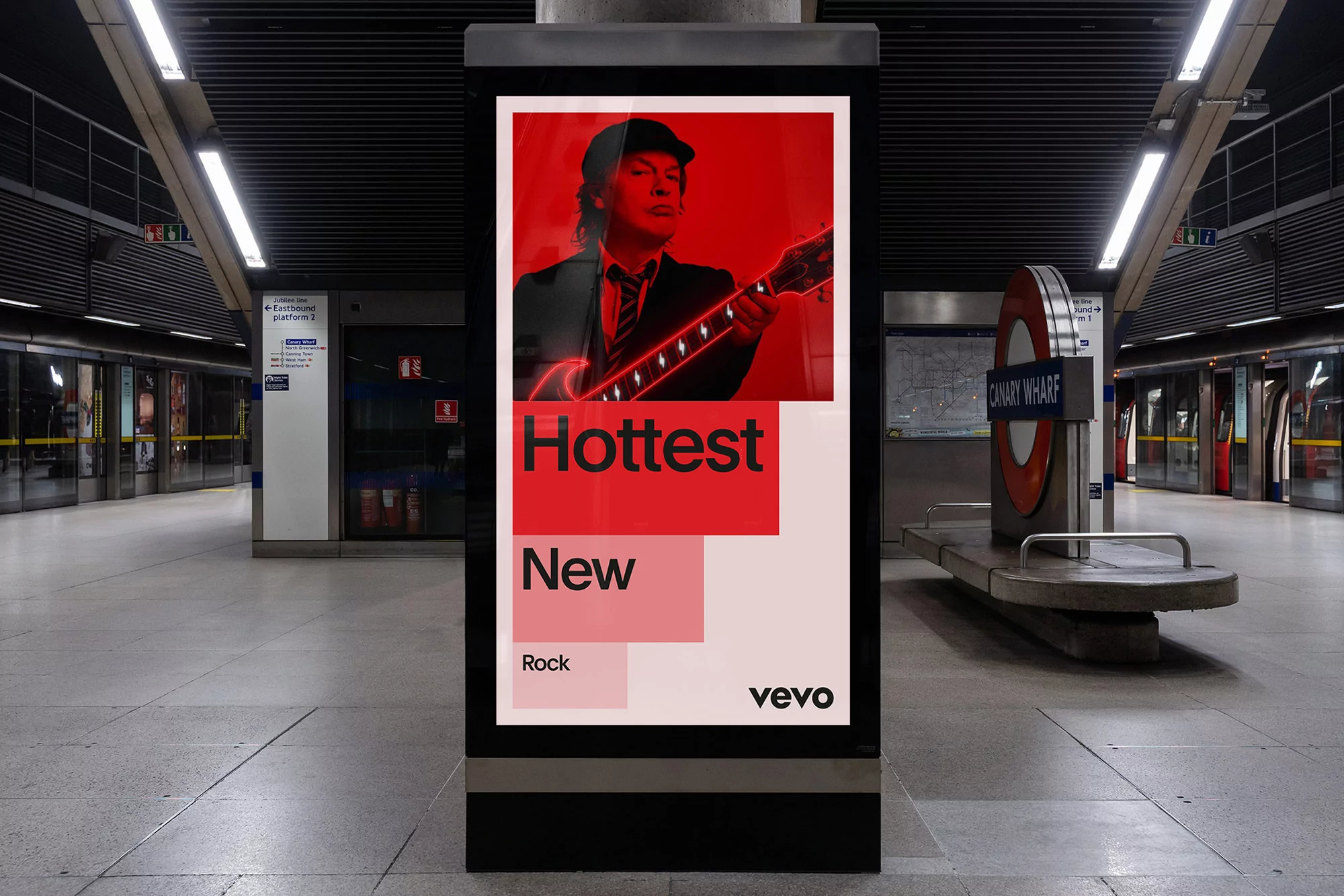 PORTO ROCHA’s identity for Vevo reintroduces the music video network to its widespread audience