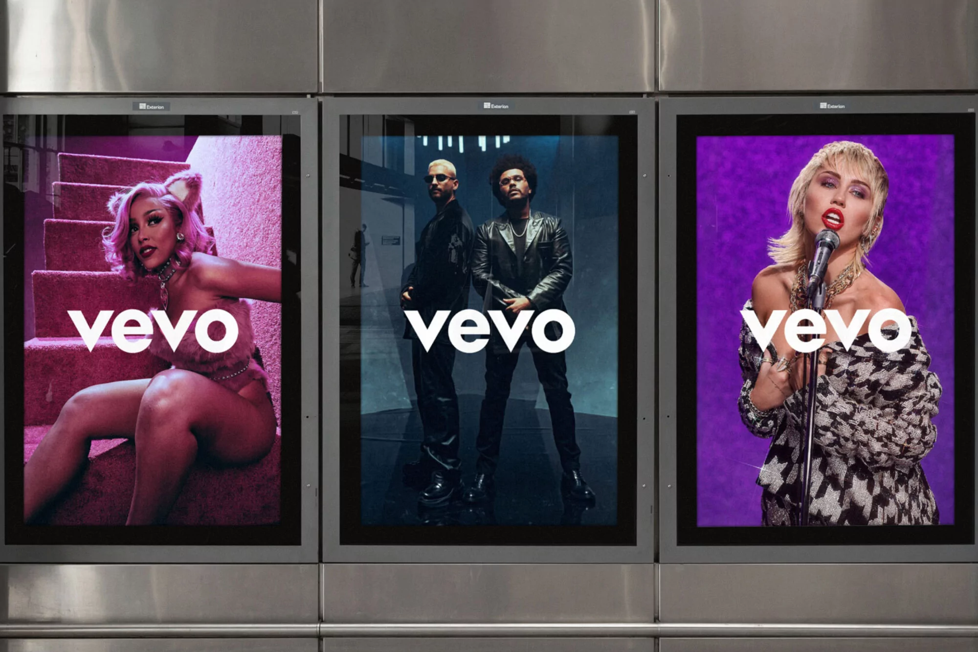 PORTO ROCHA’s identity for Vevo reintroduces the music video network to its widespread audience