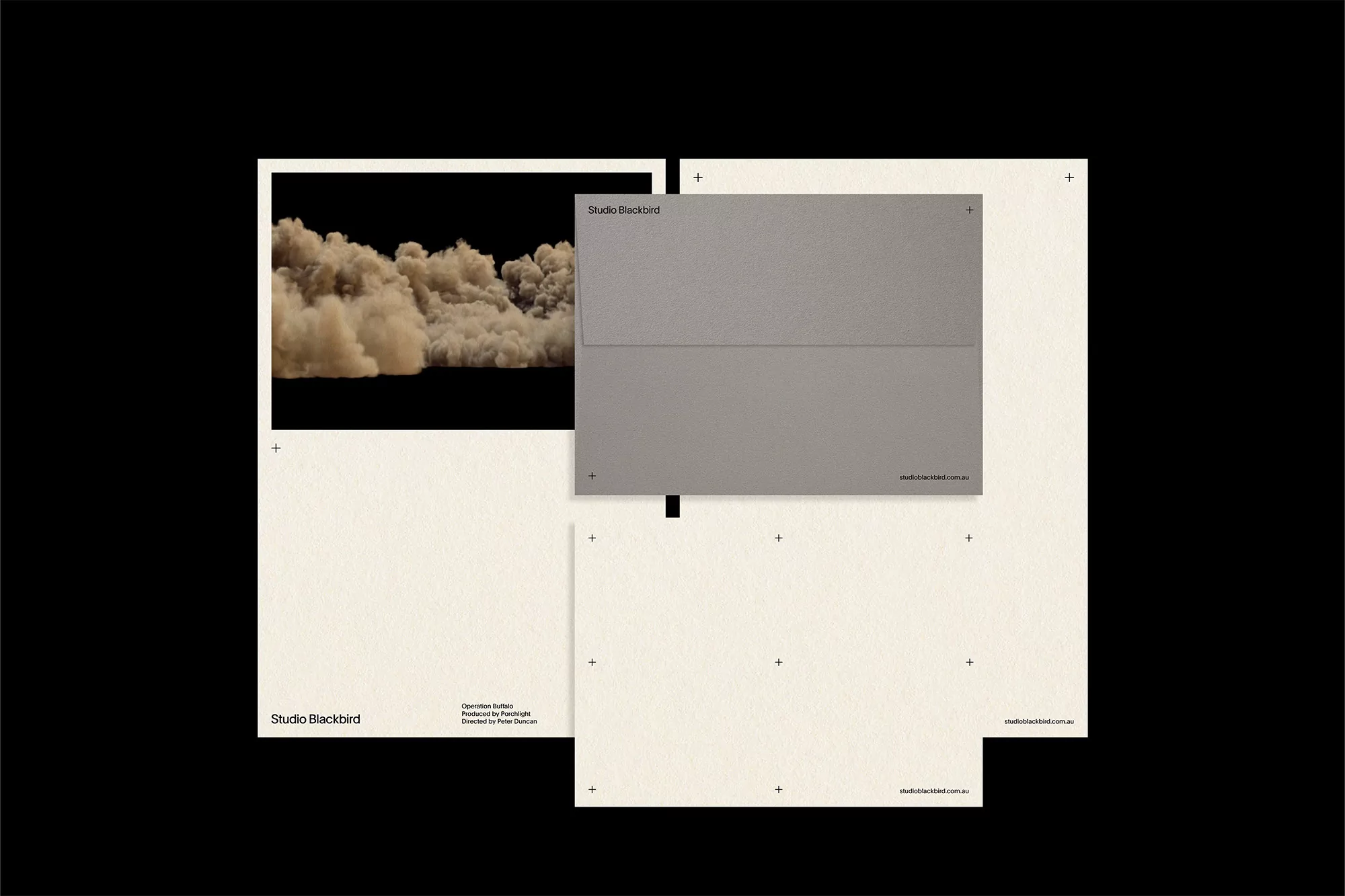 HOLT’s striking identity system for Studio Blackbird reinforces the mastery behind the scenes