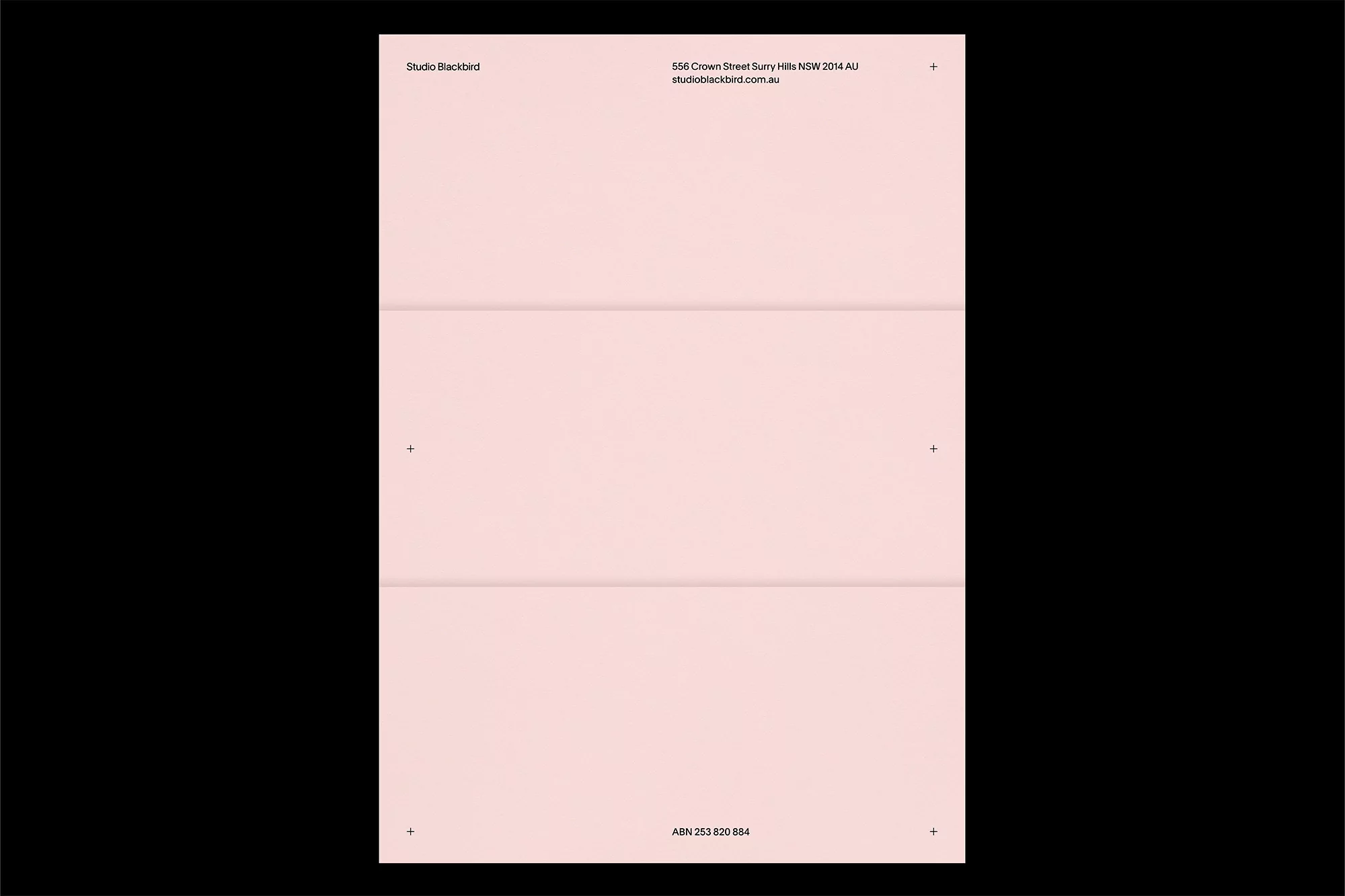 HOLT’s striking identity system for Studio Blackbird reinforces the mastery behind the scenes