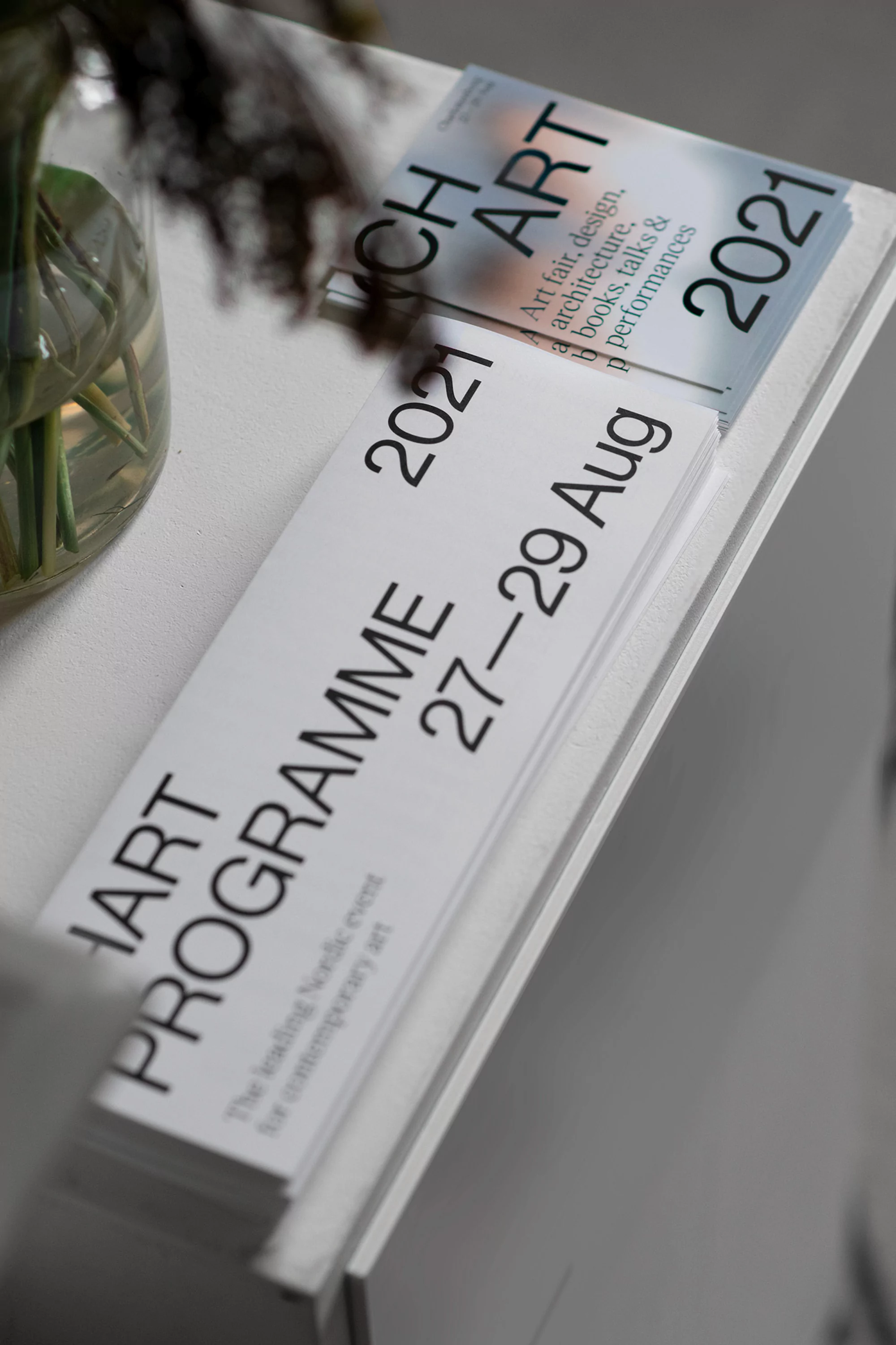 Studio C’s editorial identity for CHART establishes the Nordic art event on an international scale