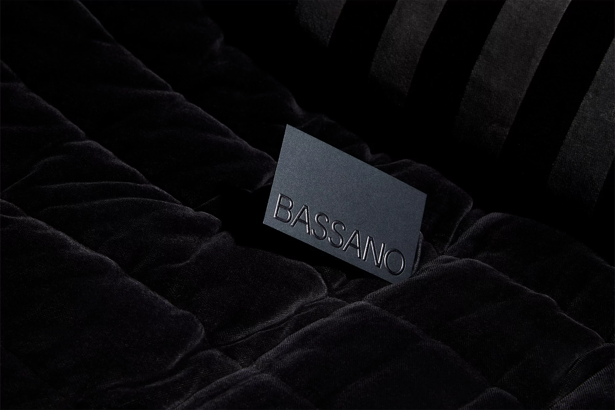 Studio Sly’s confident identity references BASSANO’s Italian heritage and brutalist construction