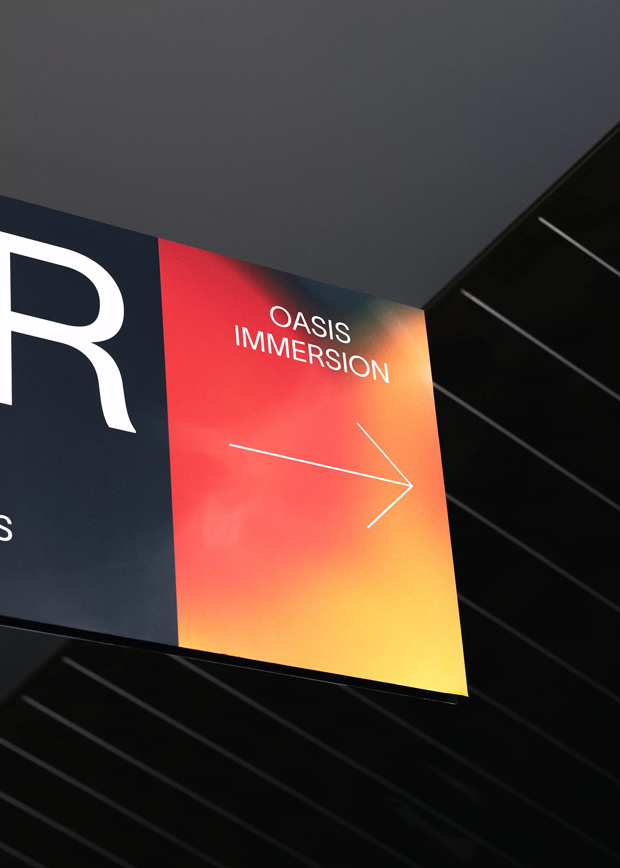 Caserne’s sensory identity for Recharger Unwind combines digital structure with organic warmth