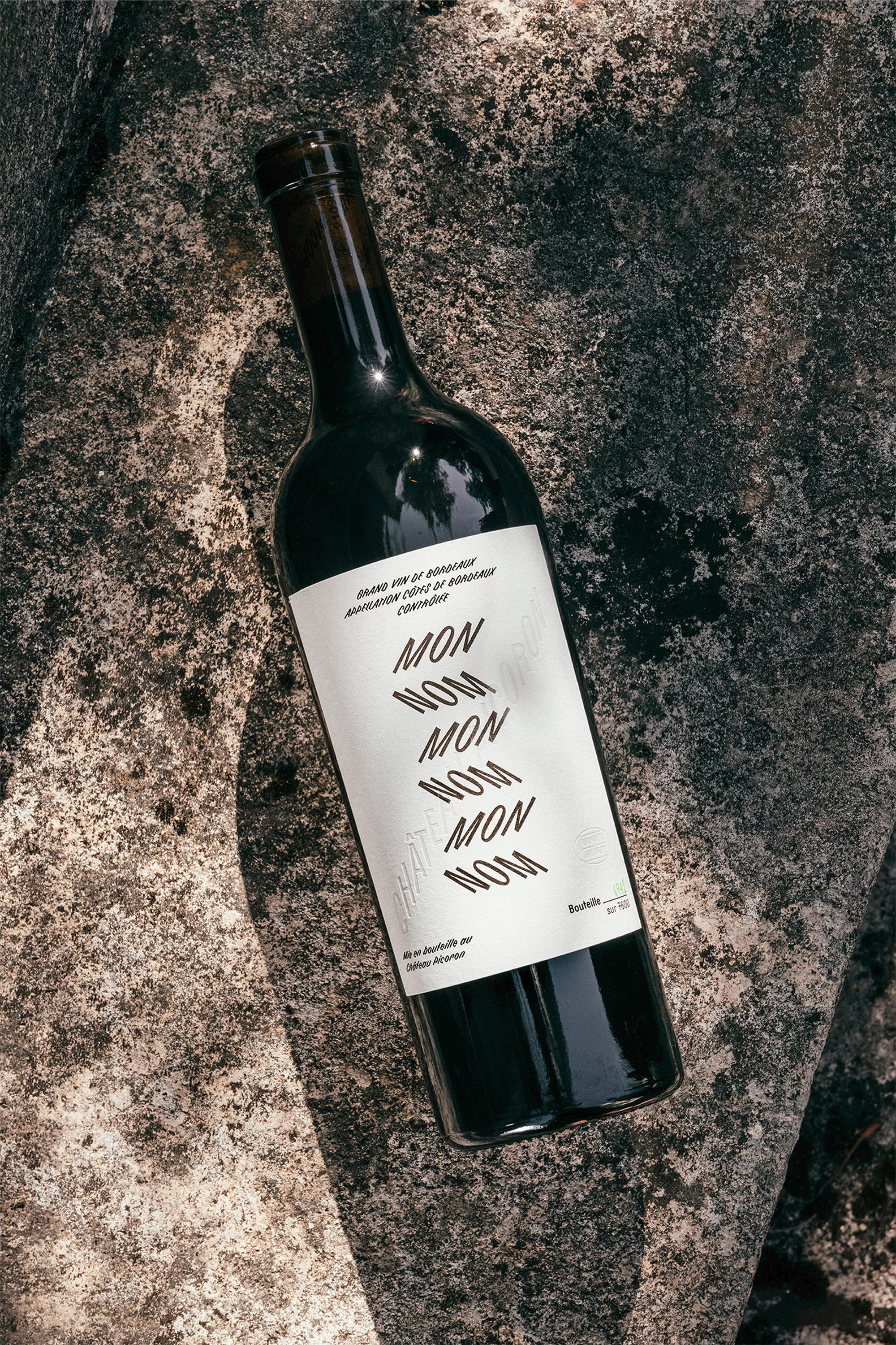 Olssøn Barbieri embrace restriction in their thoughtful identity for vineyard Château Picoron