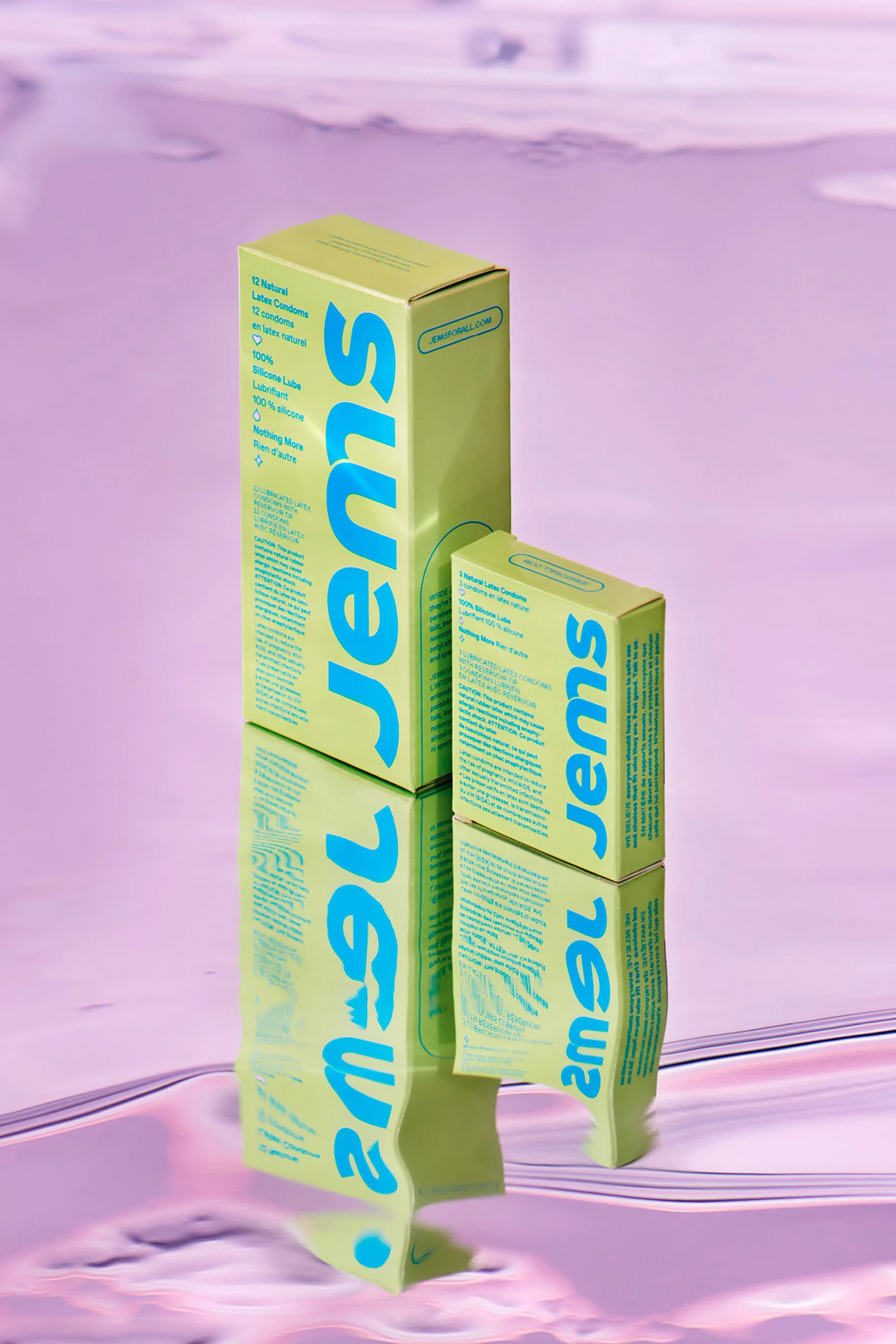 Whitman Emorson position Jems as the condom brand for all with a bright, bold and playful identity