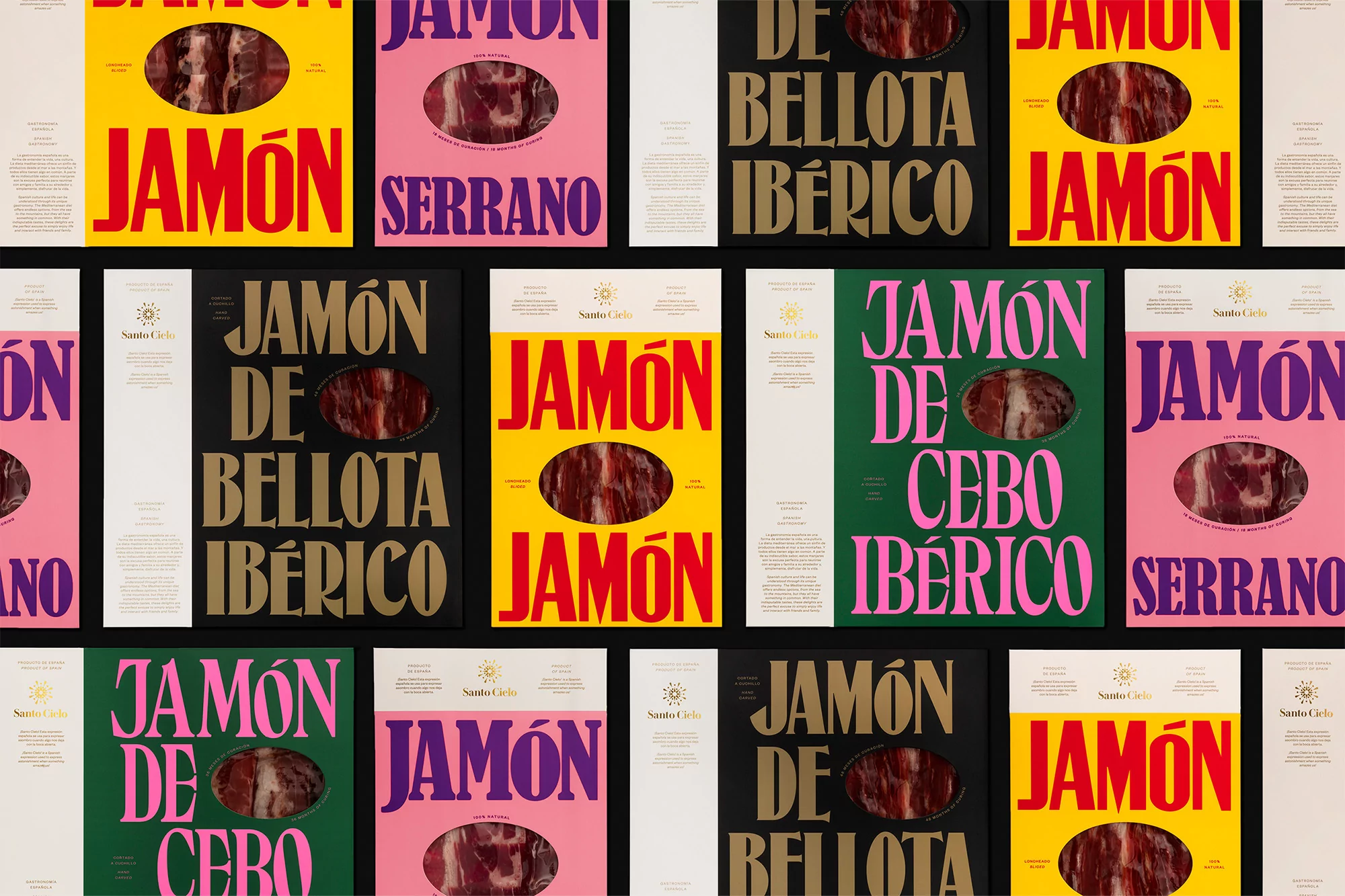 Pràctica’s loud identity for Santo Cielo celebrates the character and vibrancy of Spanish cuisine