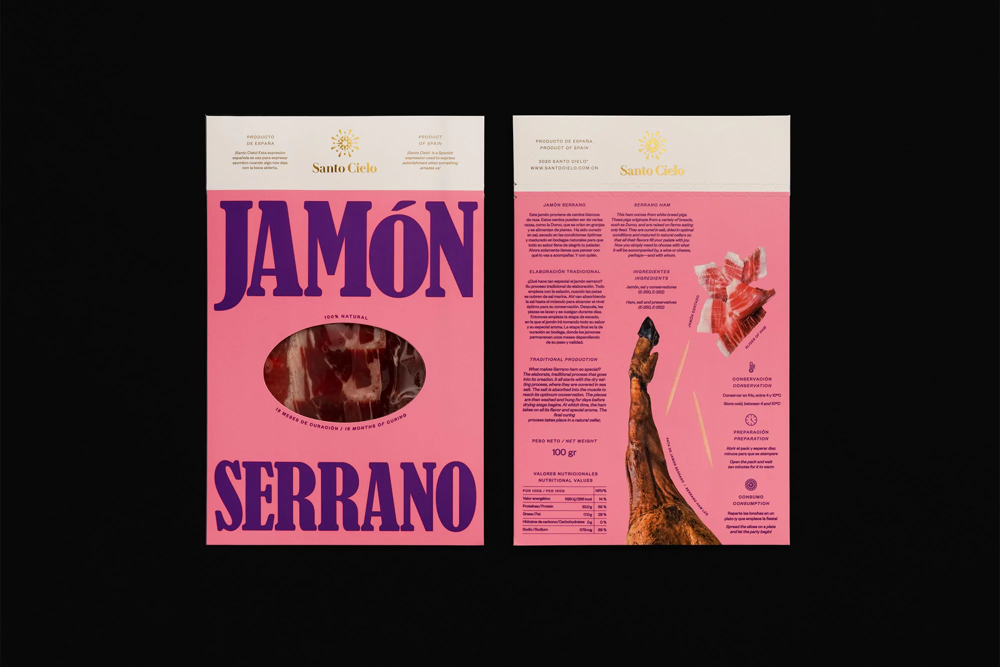 Pràctica’s loud identity for Santo Cielo celebrates the character and vibrancy of Spanish cuisine