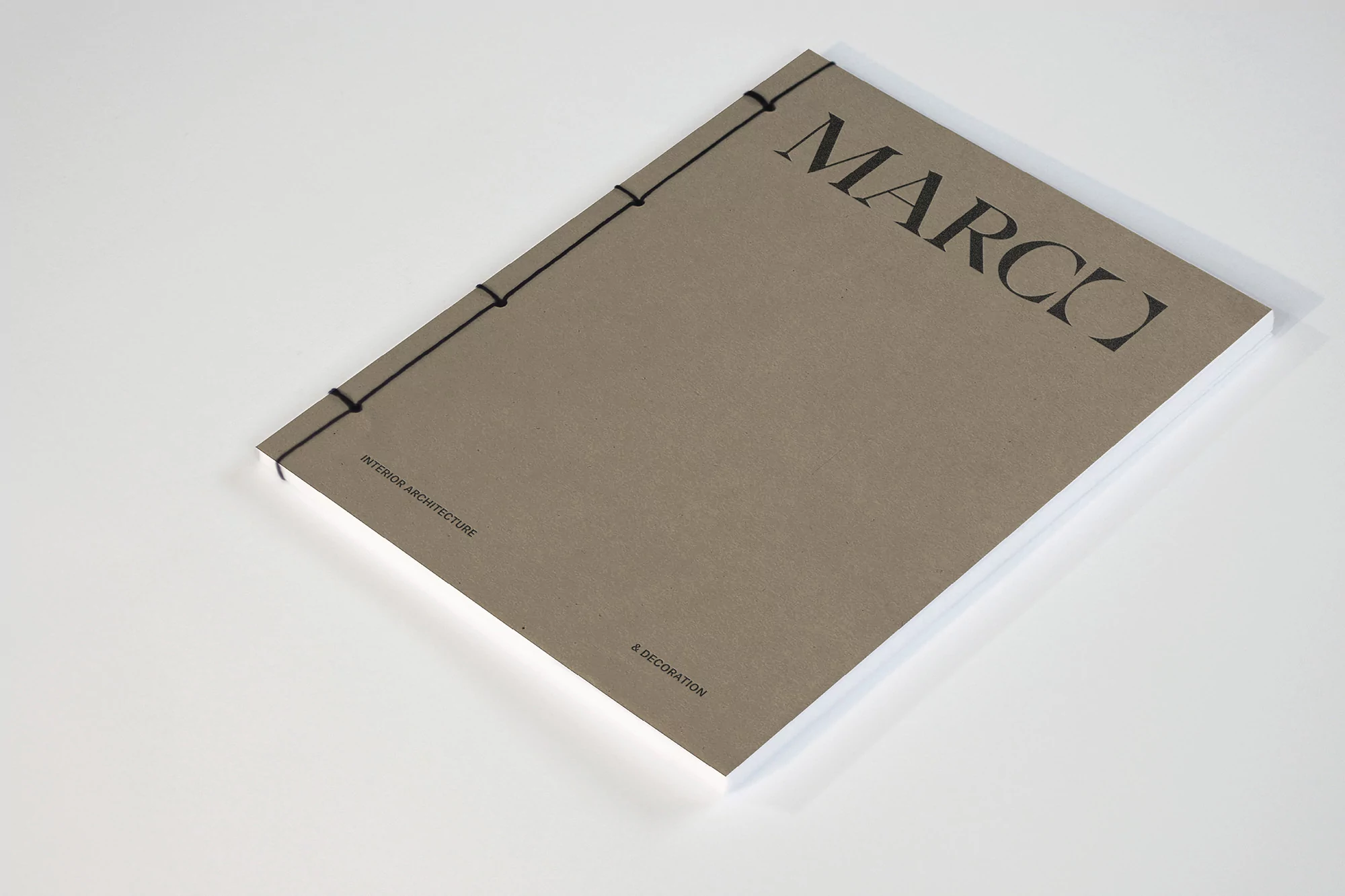 fagerström focus on space and contrast with their sophisticated identity for Eva Marco Estudio