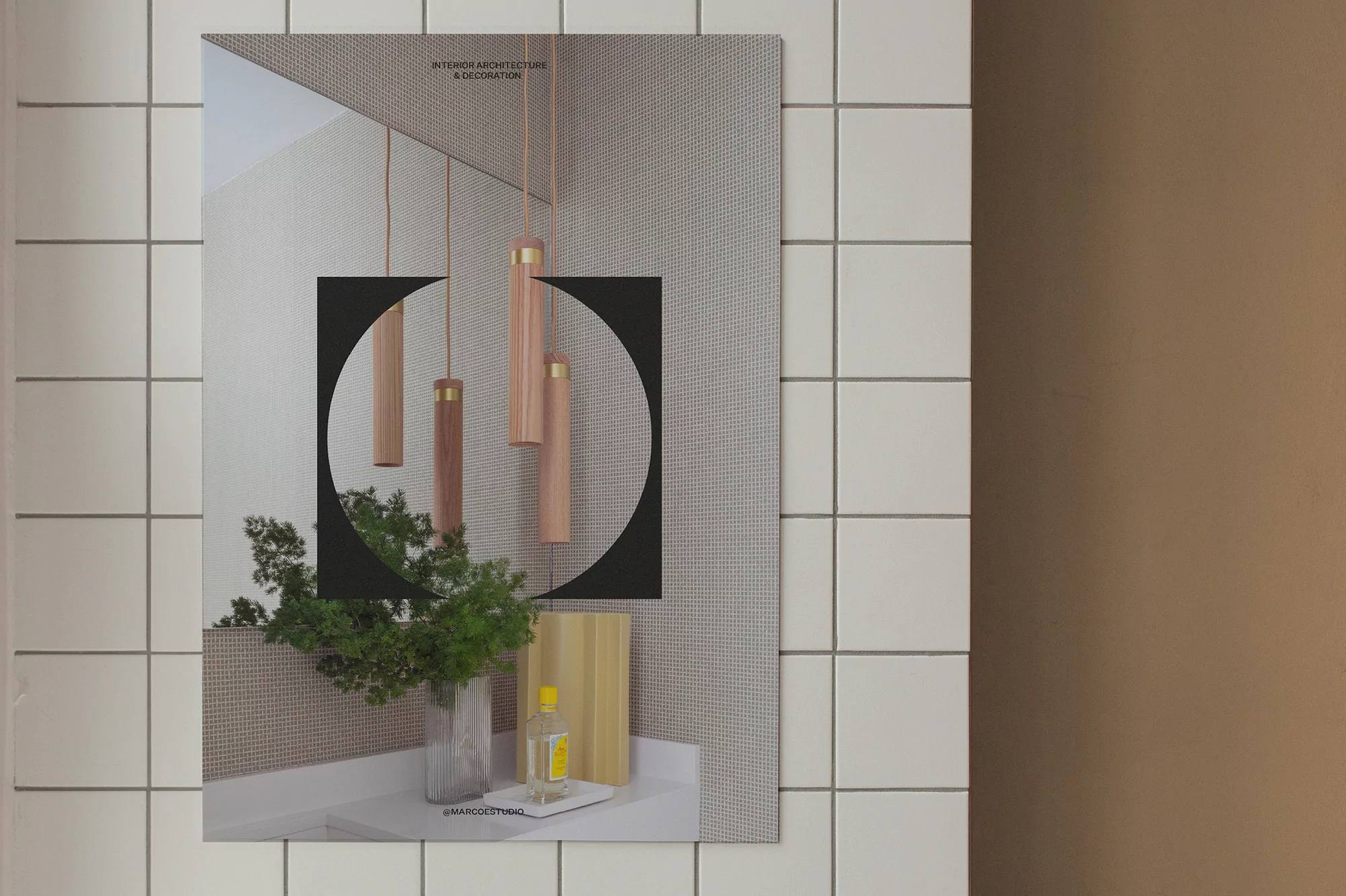 fagerström focus on space and contrast with their sophisticated identity for Eva Marco Estudio
