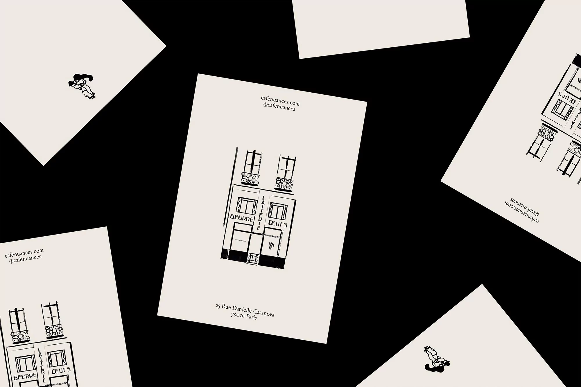 Paula Rodríguez Studio's identity for Café Nuances opts for an uncomplicated approach to luxury
