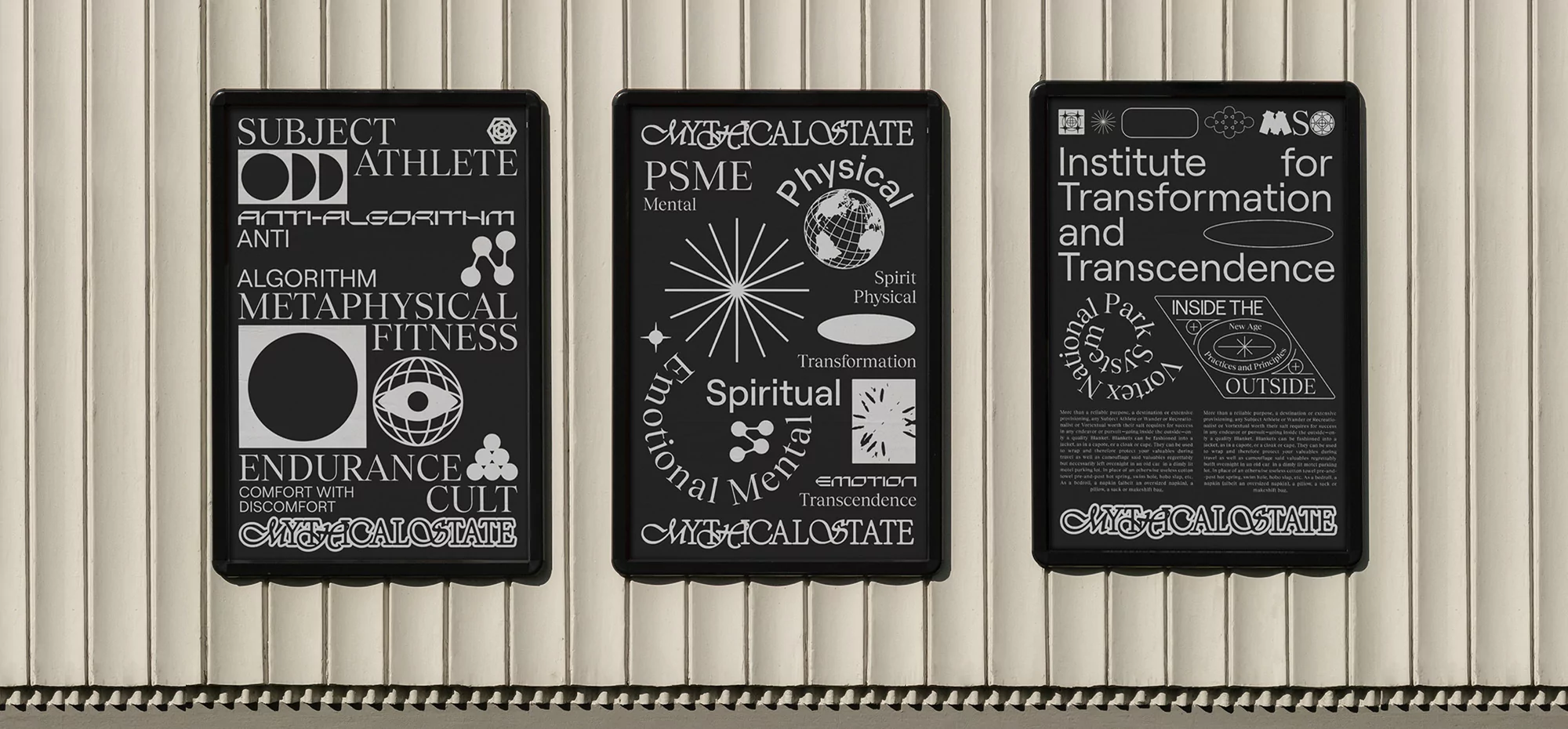 Sasyk Mihal creates a multi-faceted, nature-inspired identity and website for Mythical State Of