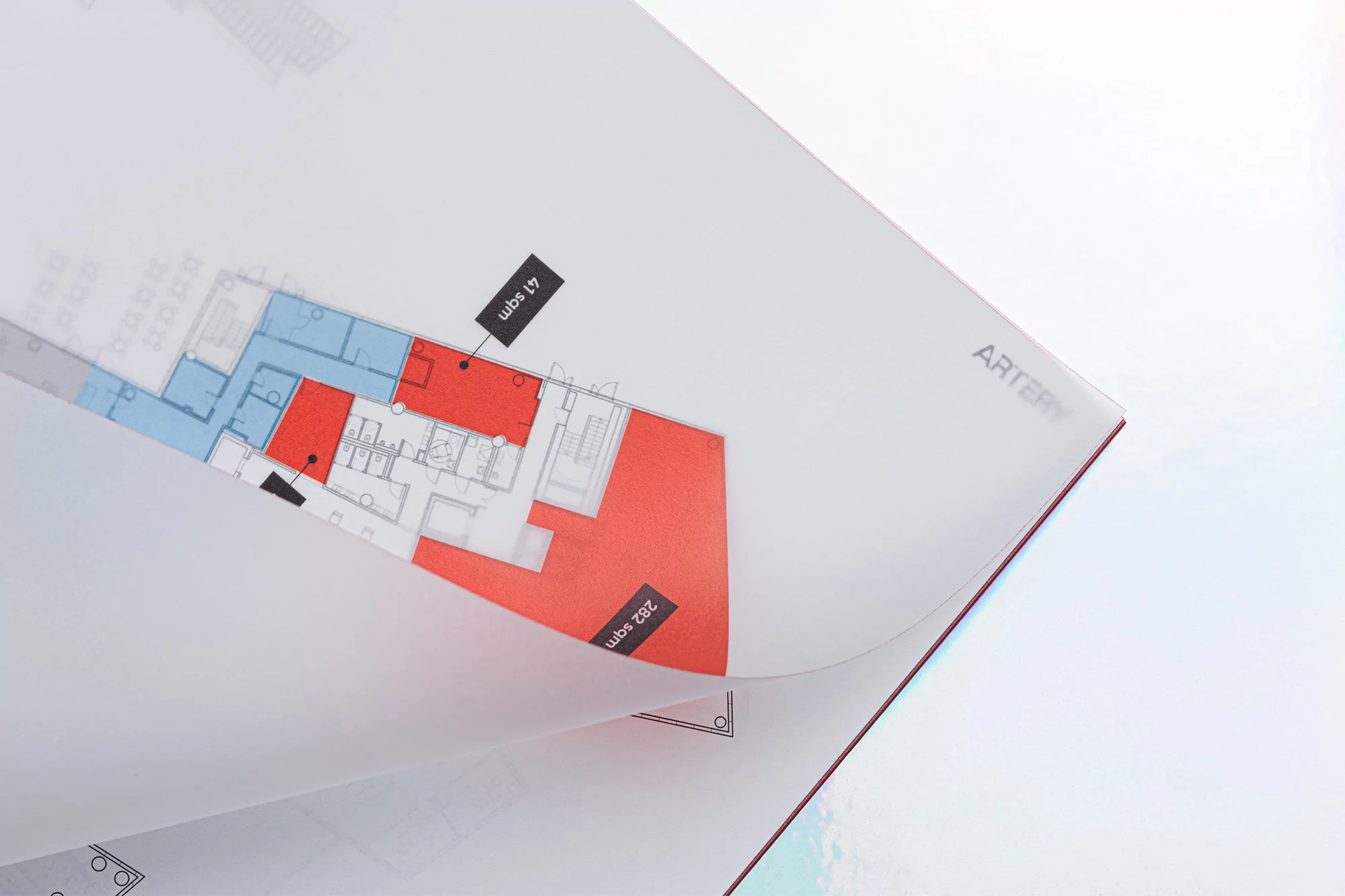 Sons & Daughters ID capture the flow of life with a generative tool for Lithuanian business centre Artery
