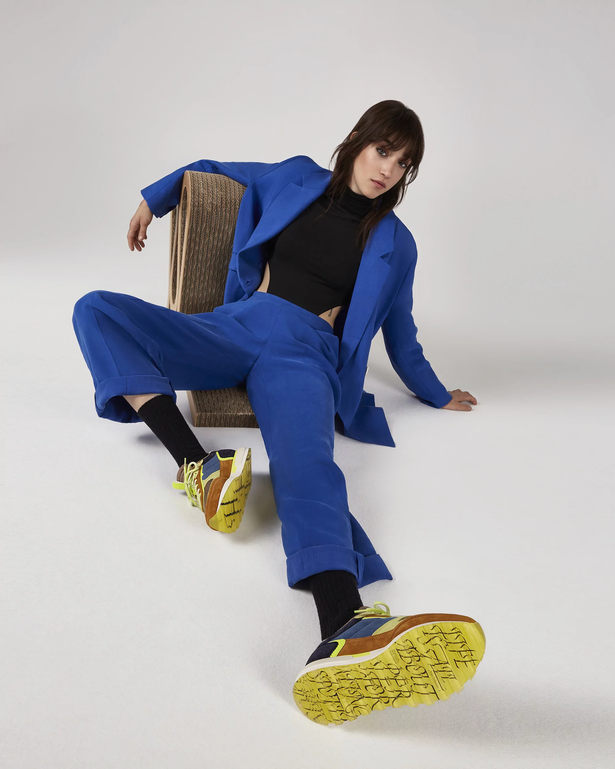 Naranjo-Etxeberria clad the soles of HOFF’s TRIBE collection with an eclectic collection of fonts