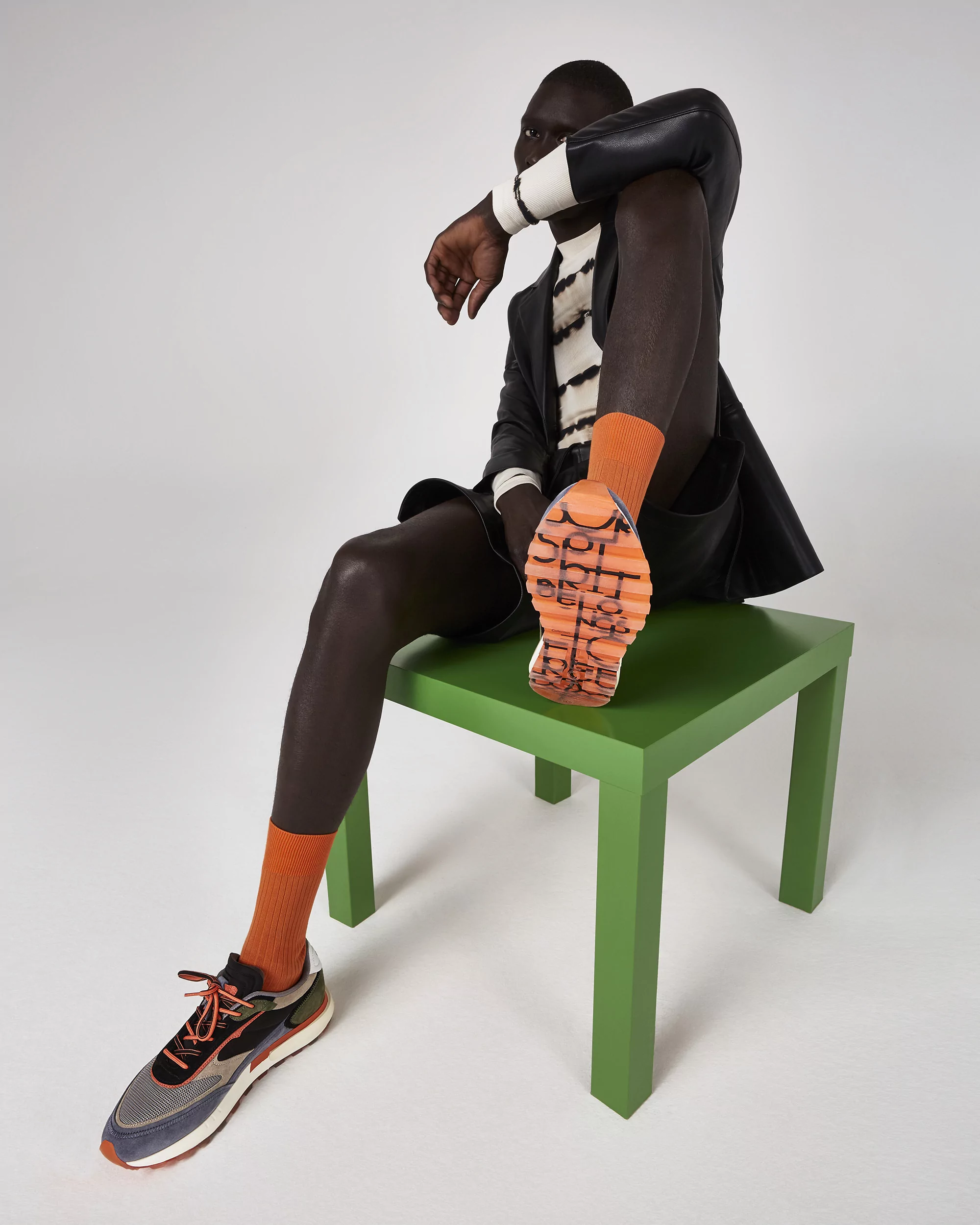 Naranjo-Etxeberria clad the soles of HOFF’s TRIBE collection with an eclectic collection of fonts