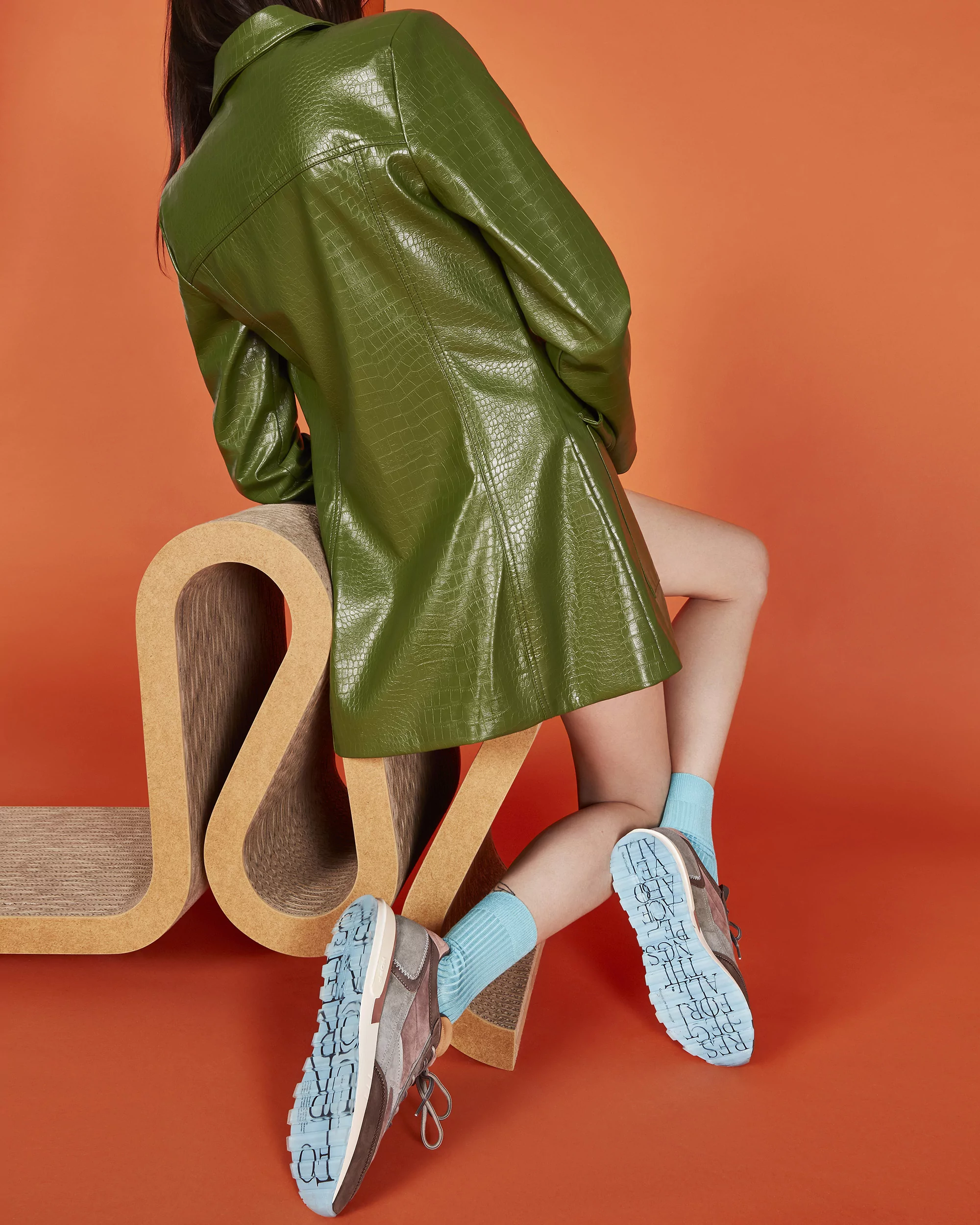 Naranjo-Etxeberria clad the soles of HOFF’s TRIBE collection with an eclectic collection of fonts