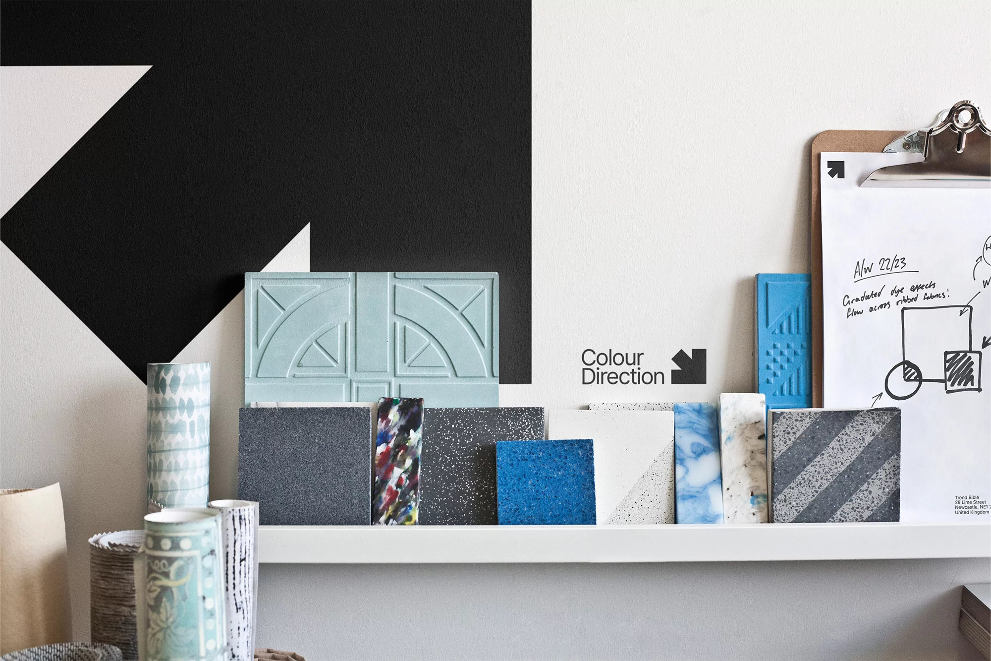 Studio Blackburn’s punchy identity for TrendBible follows the ever-changing landscape of trends