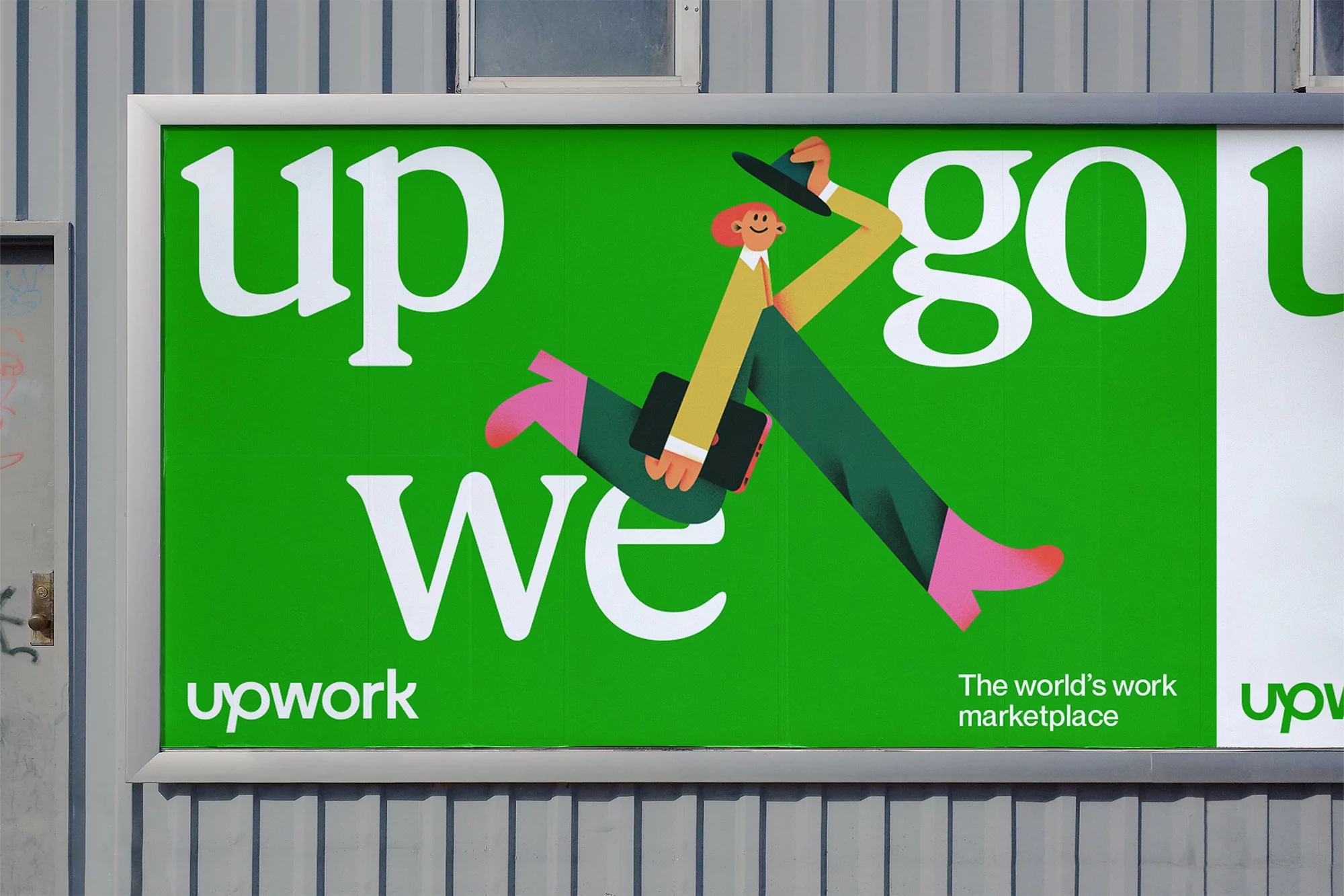 PORTO ROCHA’s identity for freelance platform Upwork signifies their dedication to community