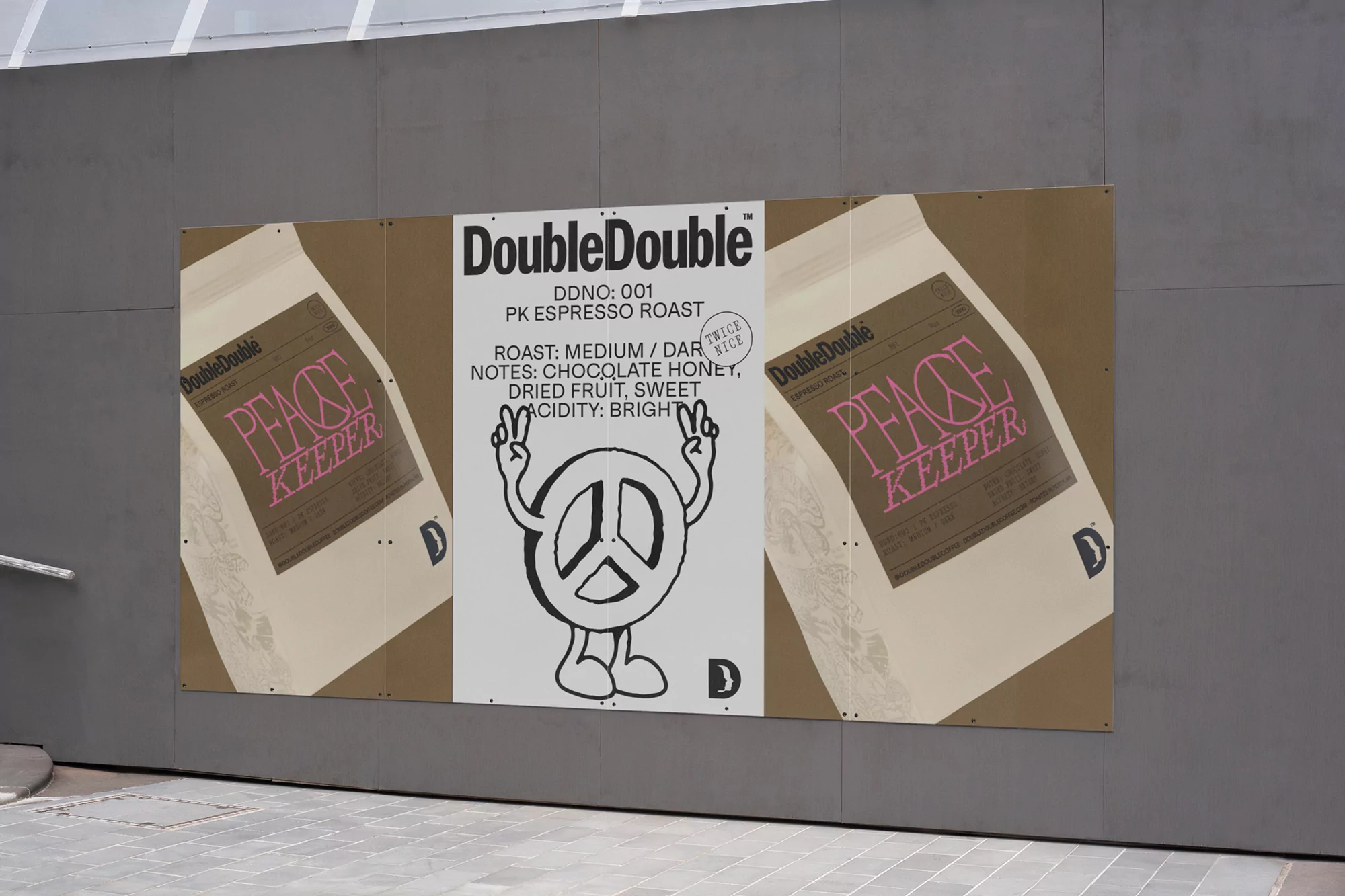 Gesture Systems’ identity for DoubleDouble takes inspiration from the internet’s bygone years