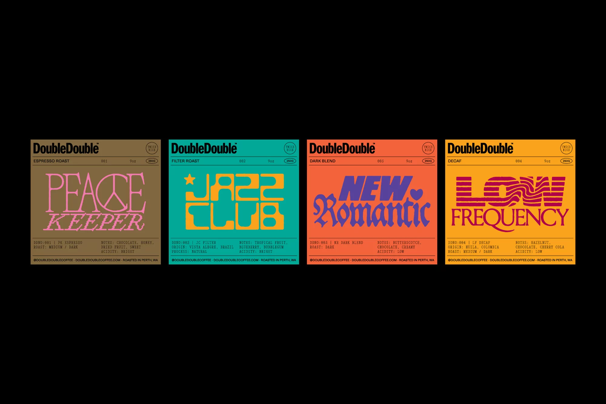 Gesture Systems’ identity for DoubleDouble takes inspiration from the internet’s bygone years