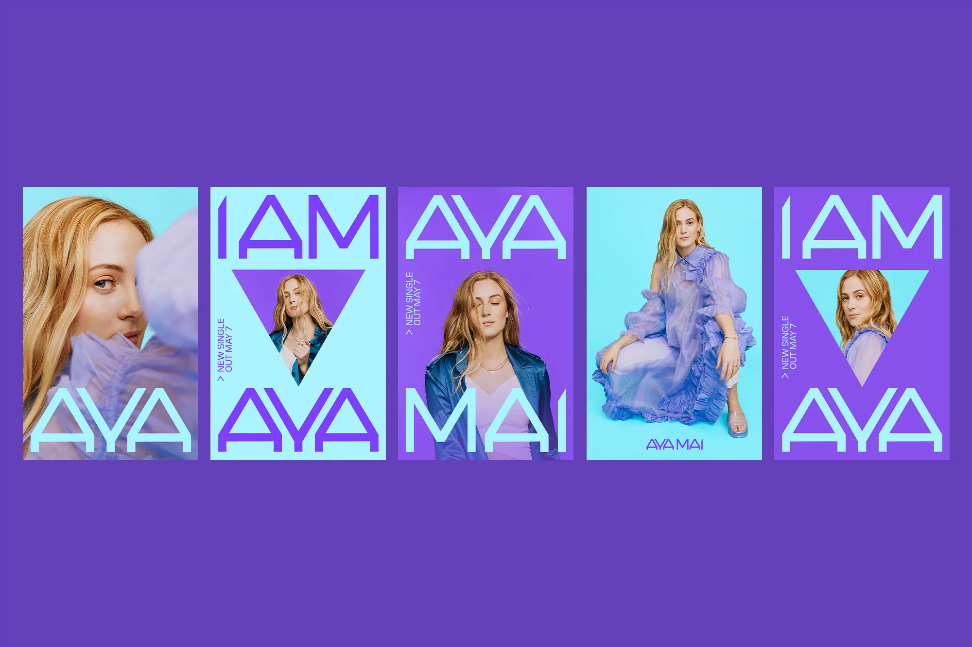 Erik Herrstr?m’s bespoke lettering for Danish band AYA MAI balances excitability and pragmatism