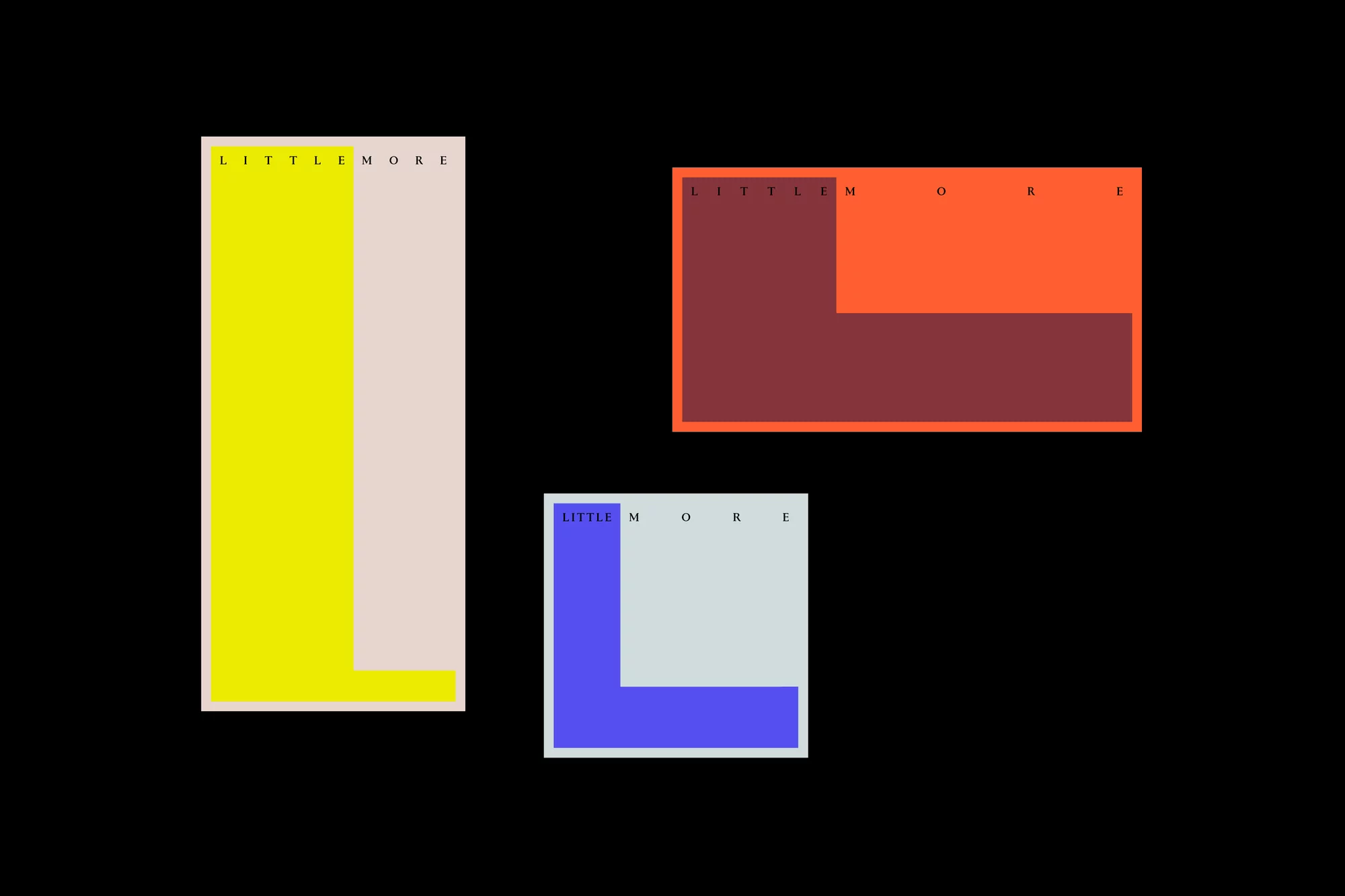 DutchScot devise a dynamic identity system for London-based interior design studio Littlemore