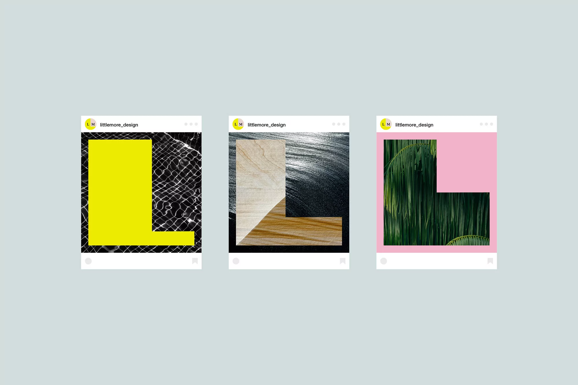 DutchScot devise a dynamic identity system for London-based interior design studio Littlemore