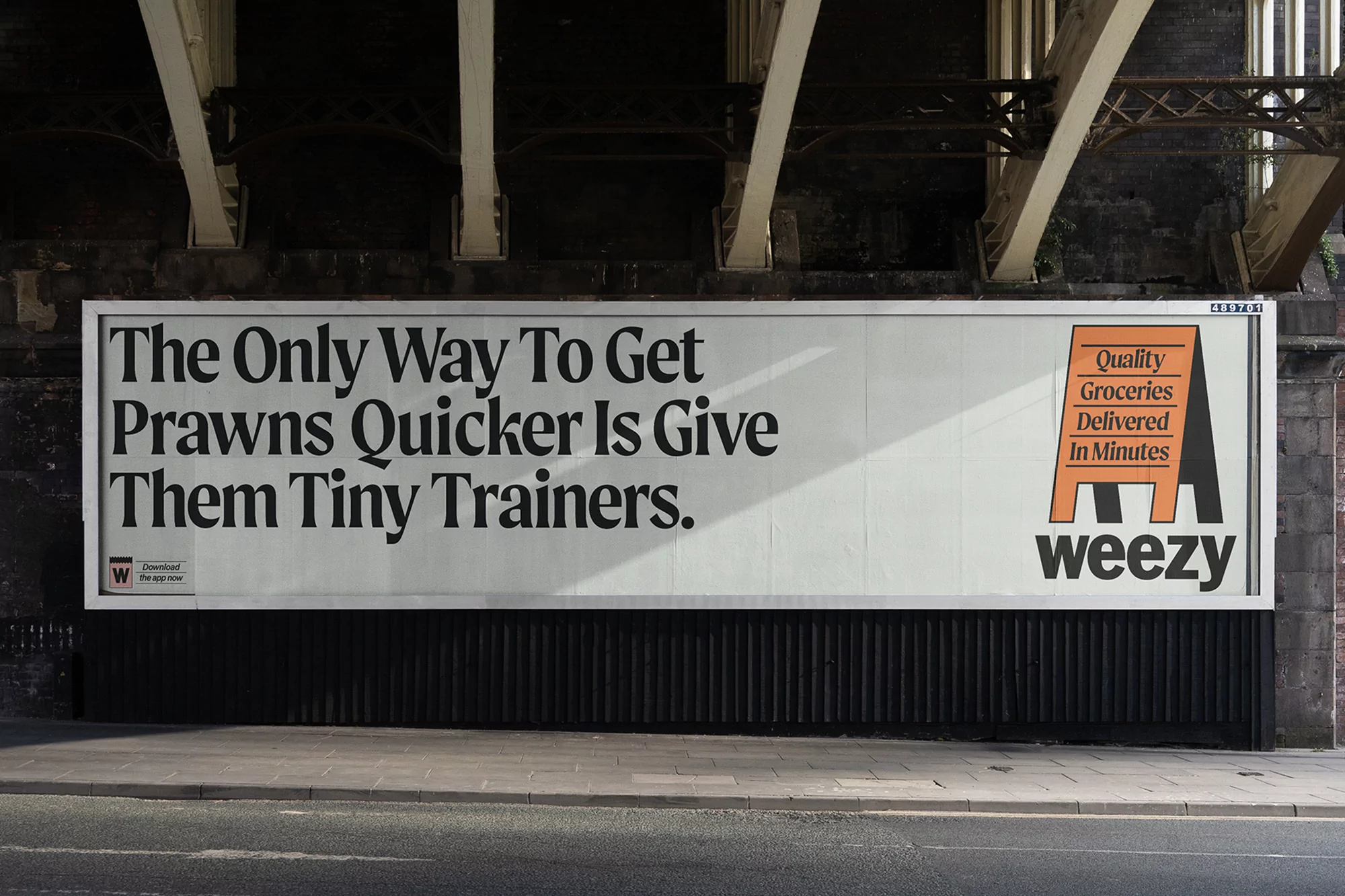 Otherway draw on the charm of traditional greengrocers in their characterful identity for Weezy