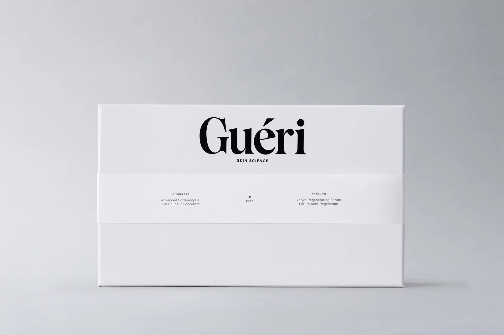 Jacob Lindblad’s identity for Guéri Skin Science is equal parts pragmatic and cosmopolitan