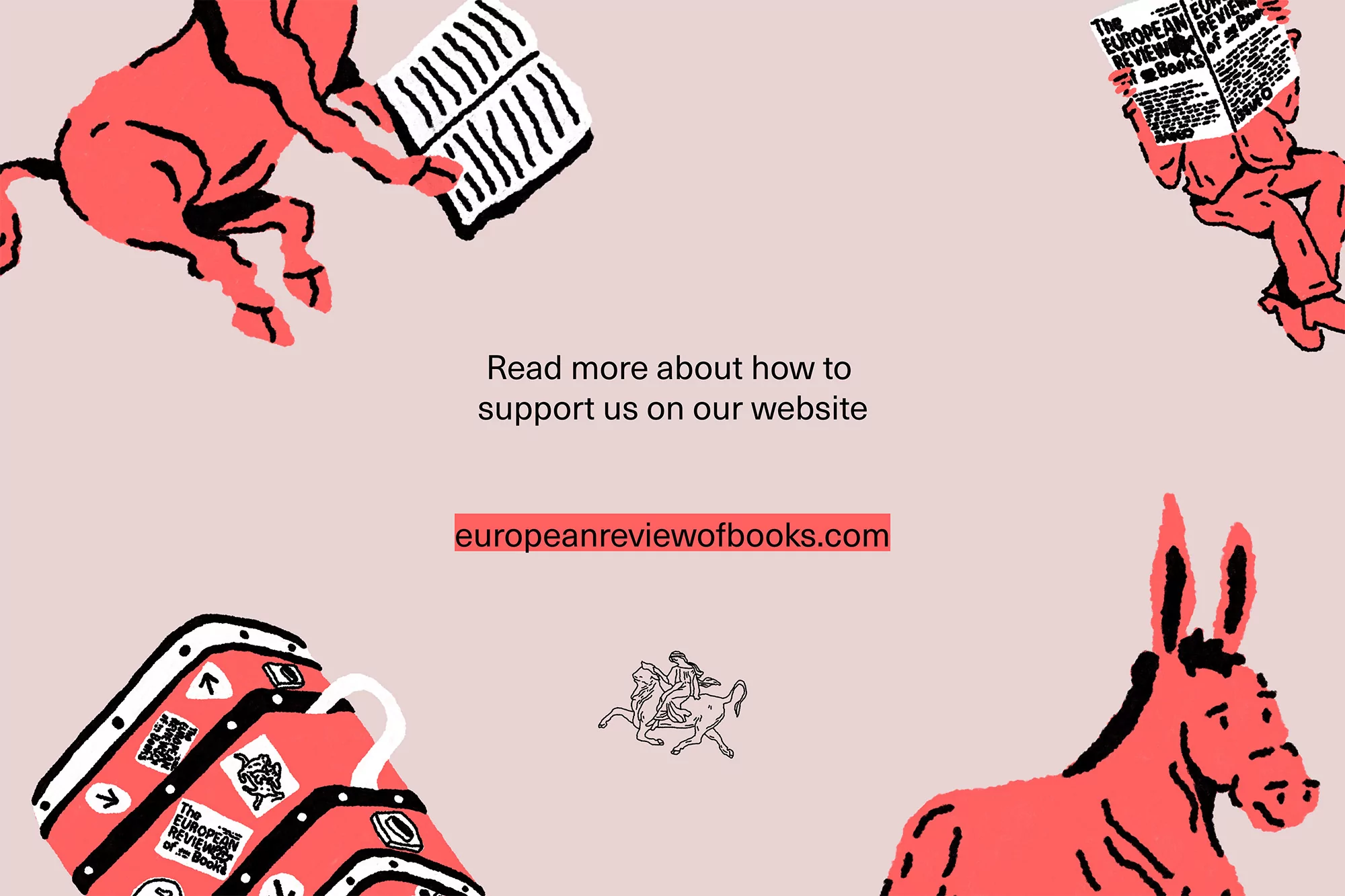 Bakken & B?ck’s illustrative identity for The European Review of Books looks to make a statement