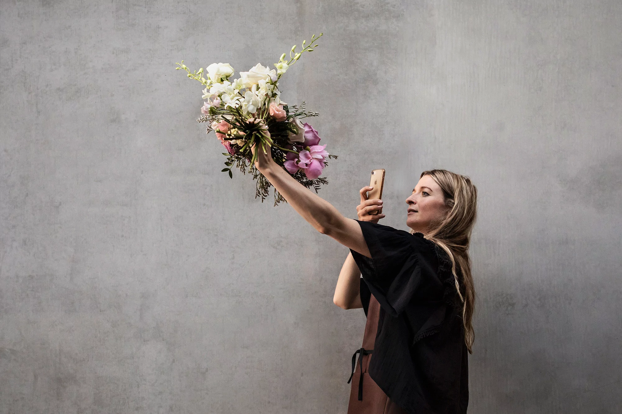 Socio neatly combine cultural influences in their identity for Dubai florist Fine Blooms