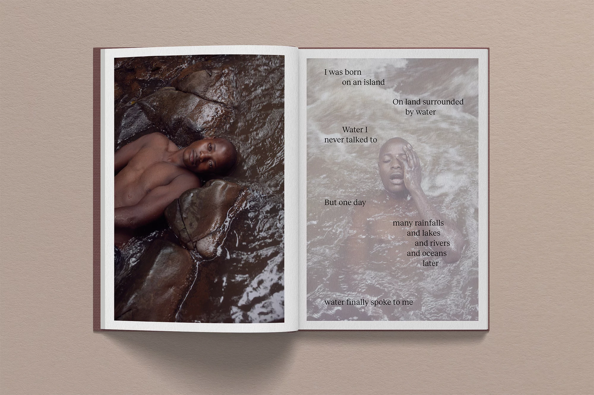 Guest Editions’ Agua exhibits typographic fluidity and the powerful work of Denisse Ariana Pérez