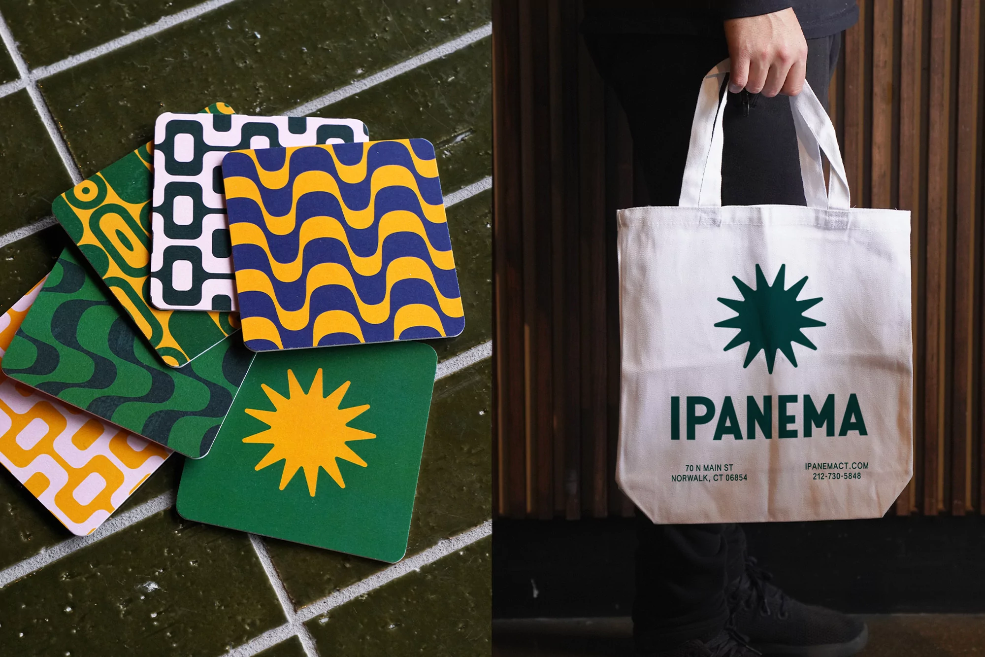 Saint Urbain’s appropriately vibrant brand for Ipanema brings Brazilian energy to Connecticut