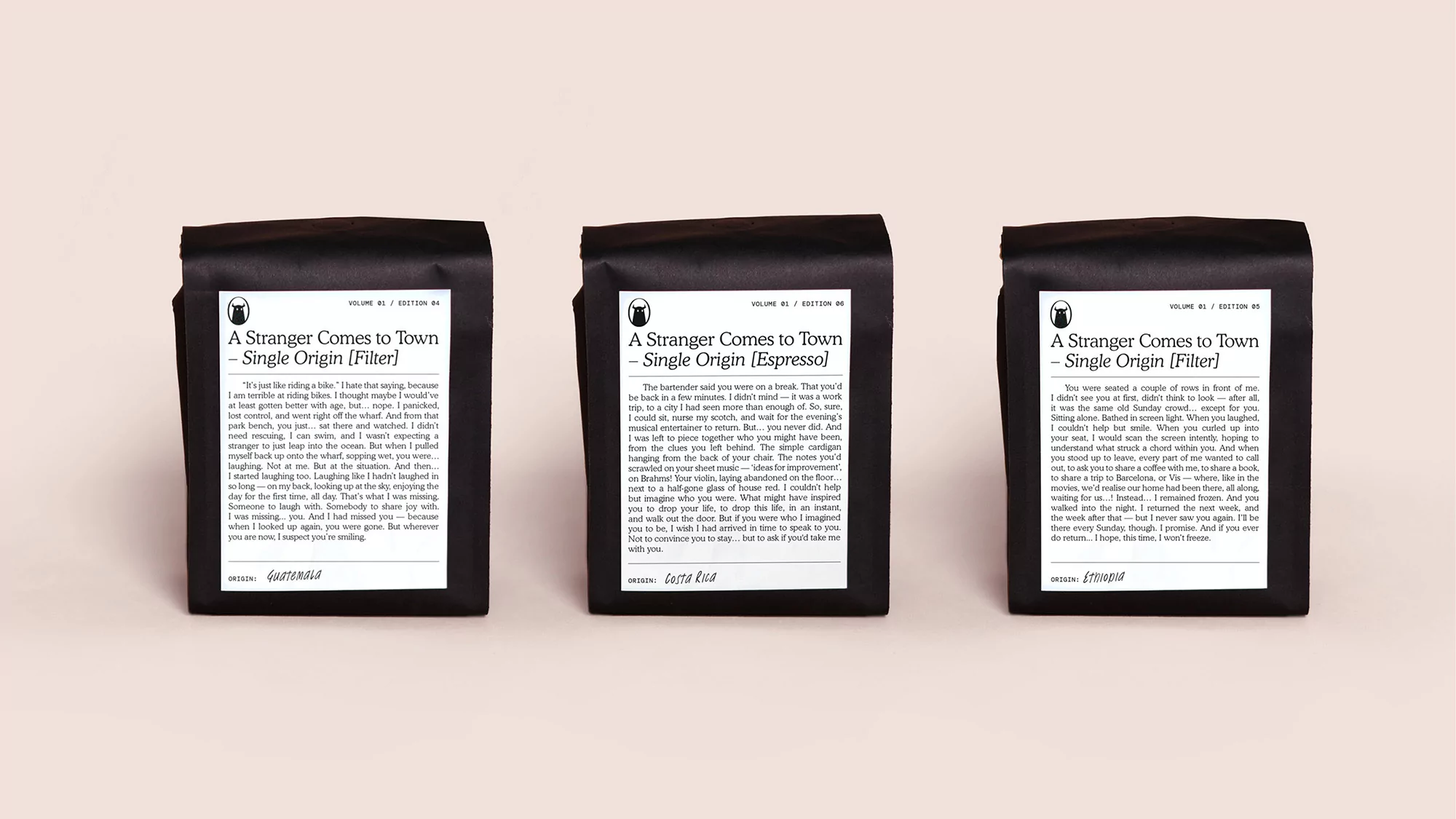For The People’s identity for Story Café is relentlessly charming and literary-obsessed