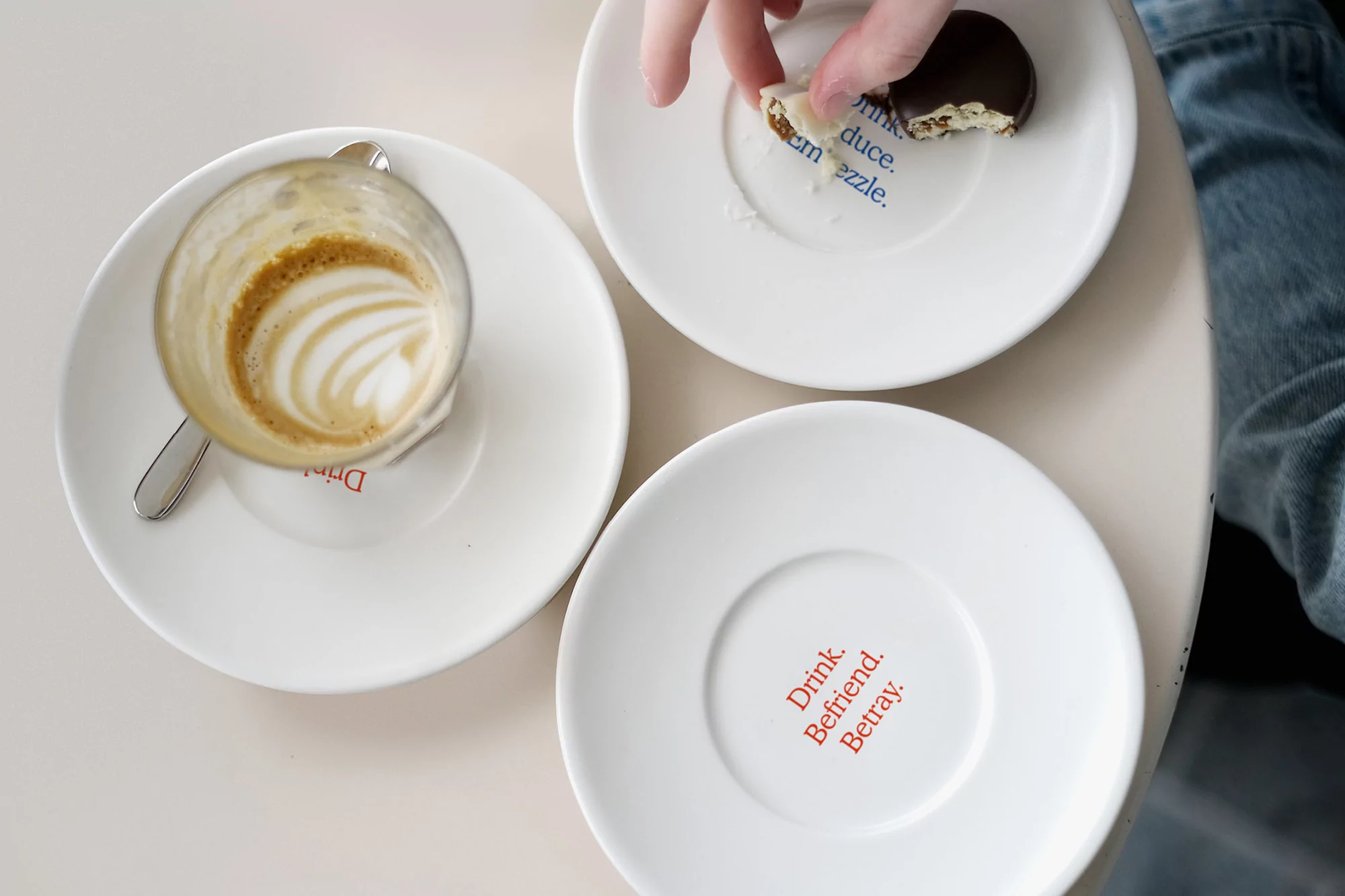 For The People’s identity for Story Café is relentlessly charming and literary-obsessed