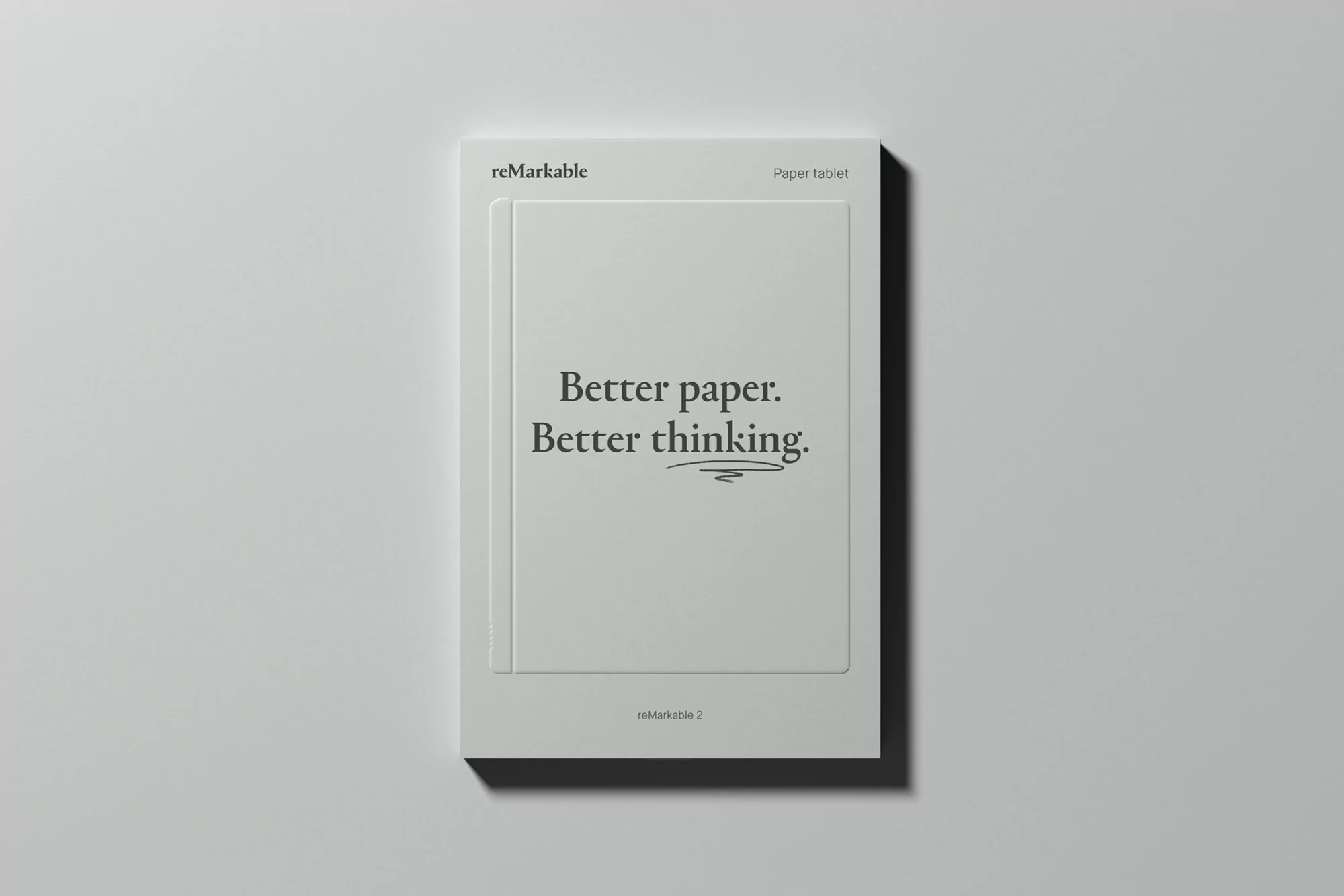 Goods designs plastic-free, globally-recyclable packaging for digital paper tablet reMarkable 2