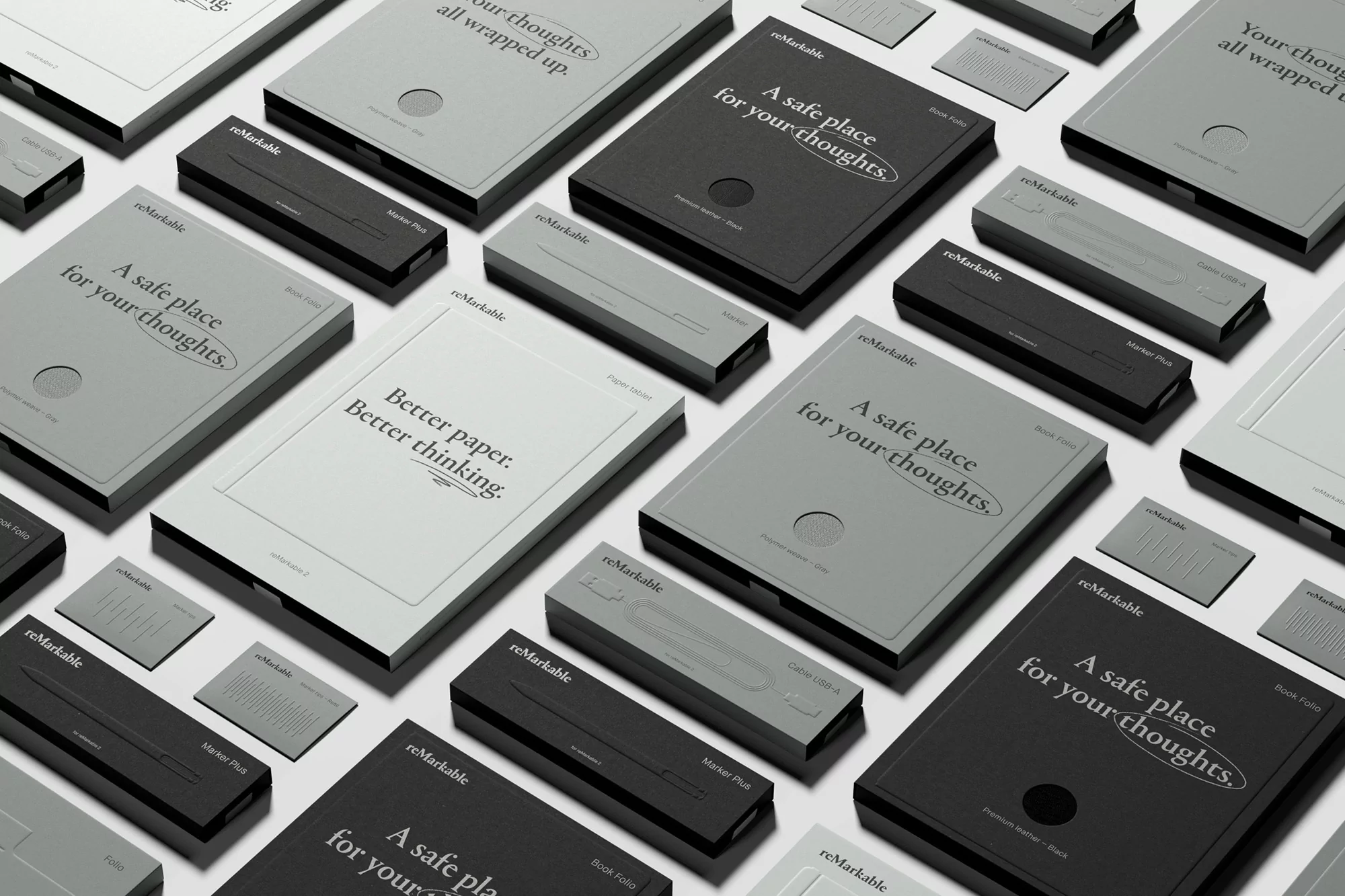 Goods designs plastic-free, globally-recyclable packaging for digital paper tablet reMarkable 2