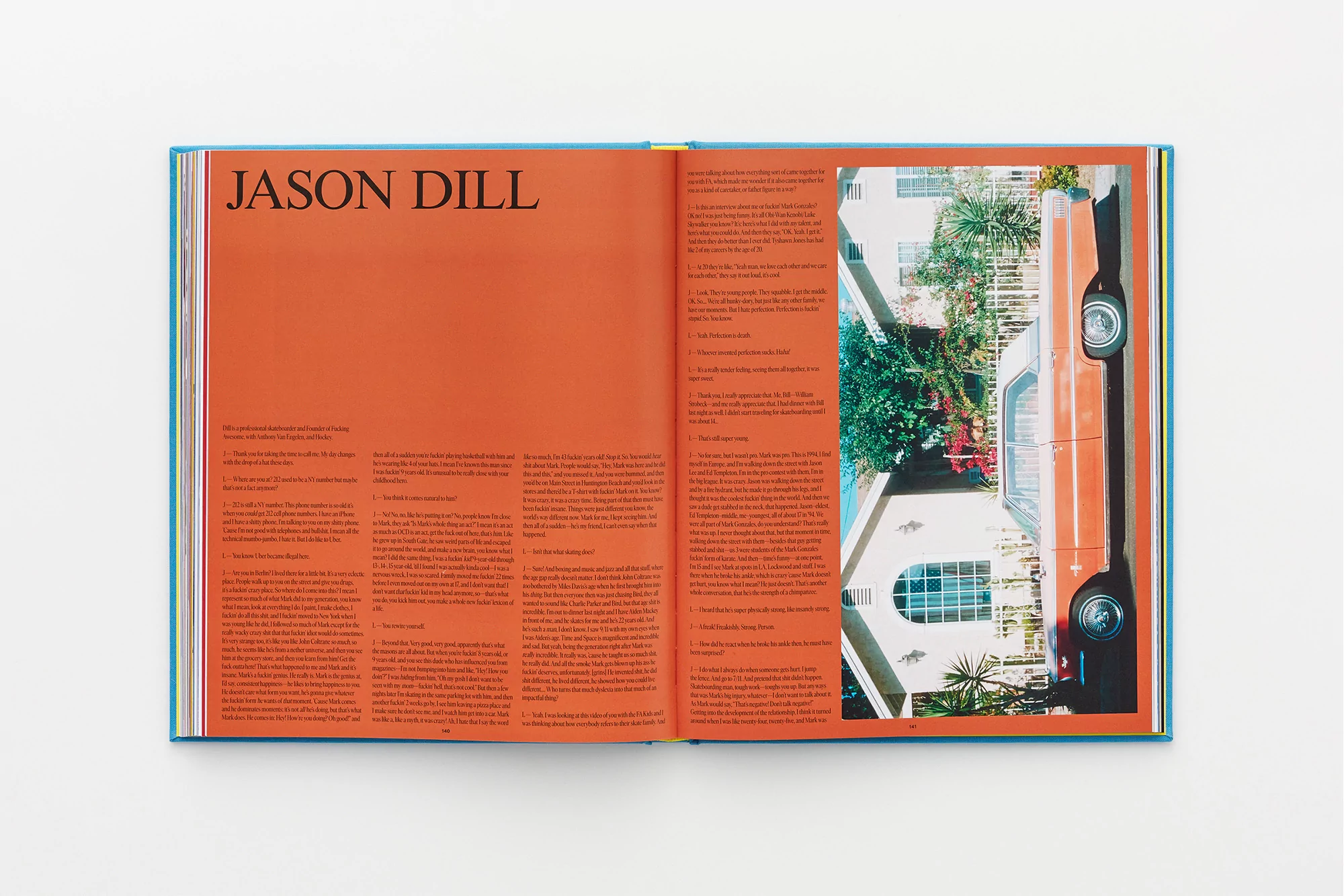 Studio Albin Holmqvist brings typographic punch to the monograph of skate legend Mark Gonzales