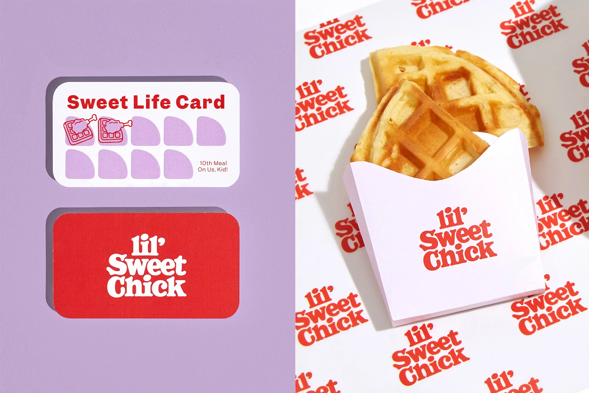 Saint Urbain’s charming identity for Lil’ Sweet Chick is designed to be Chick-fil-A’s antithesis