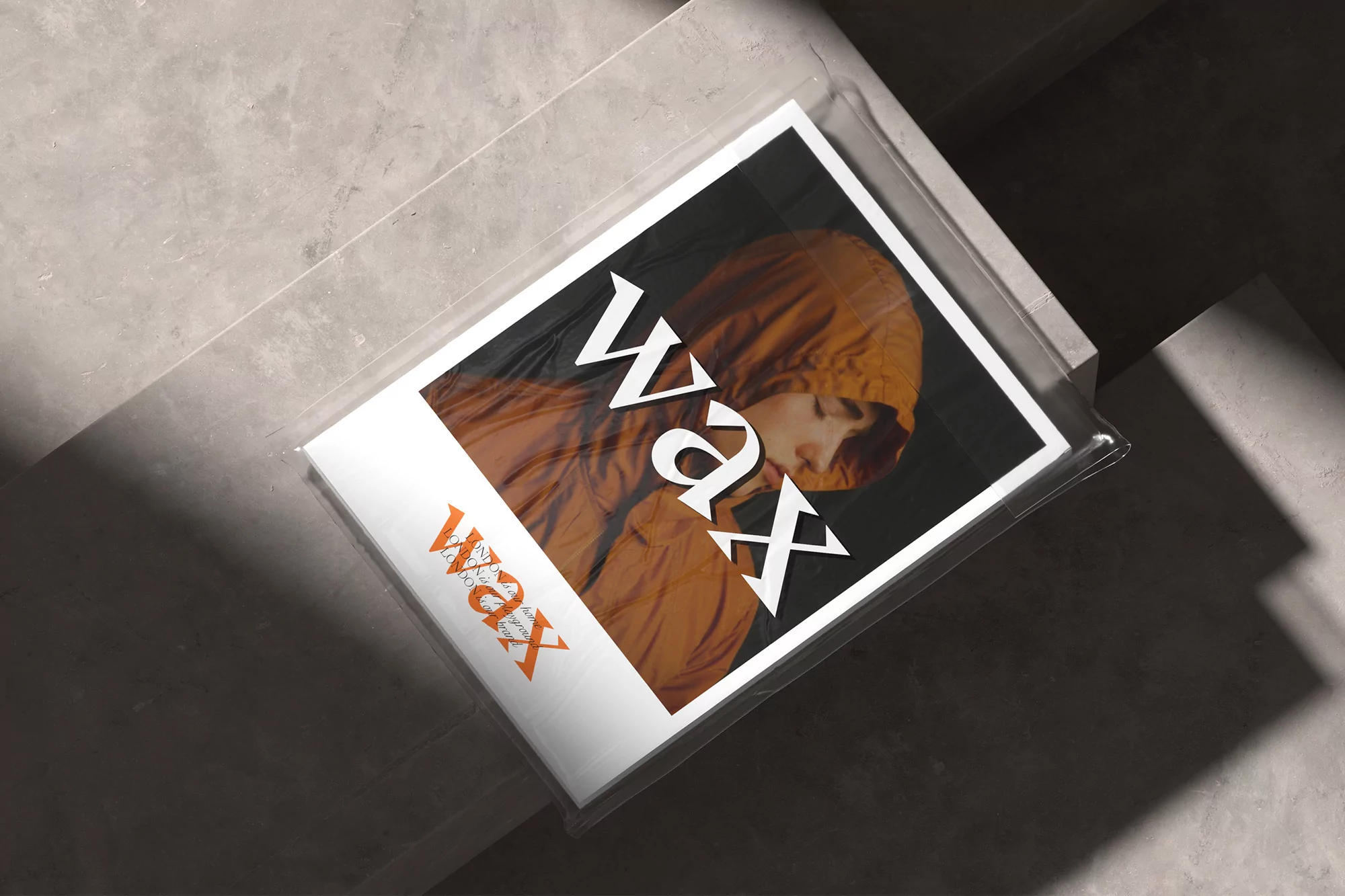 Justified Studio play with the classic and the contemporary in their identity for Wax London