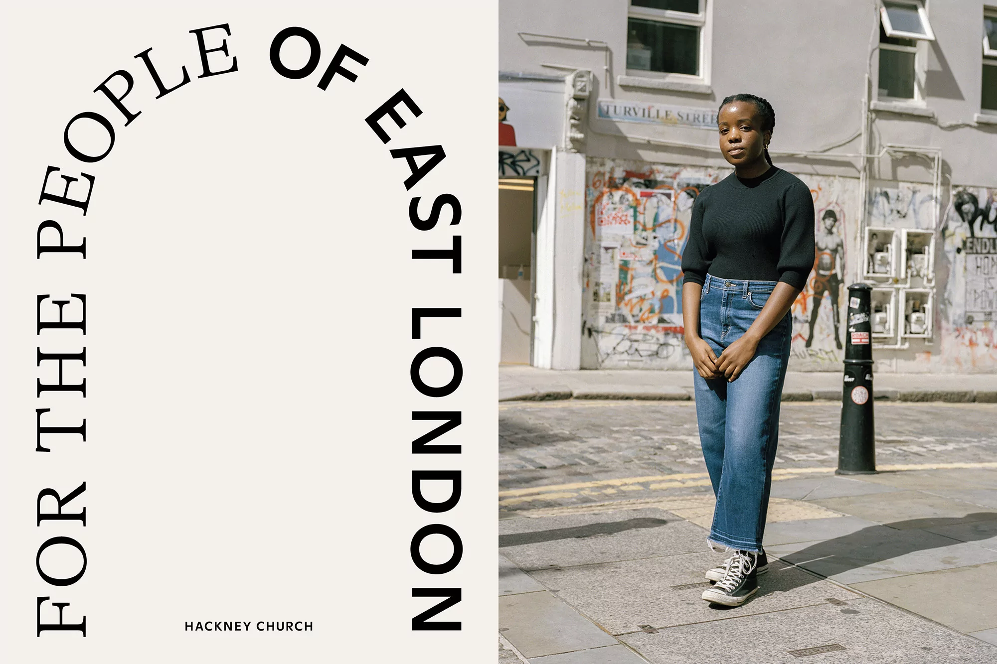 OMSE’s comprehensive identity for Hackney Church is a masterclass in clarity and simplicity