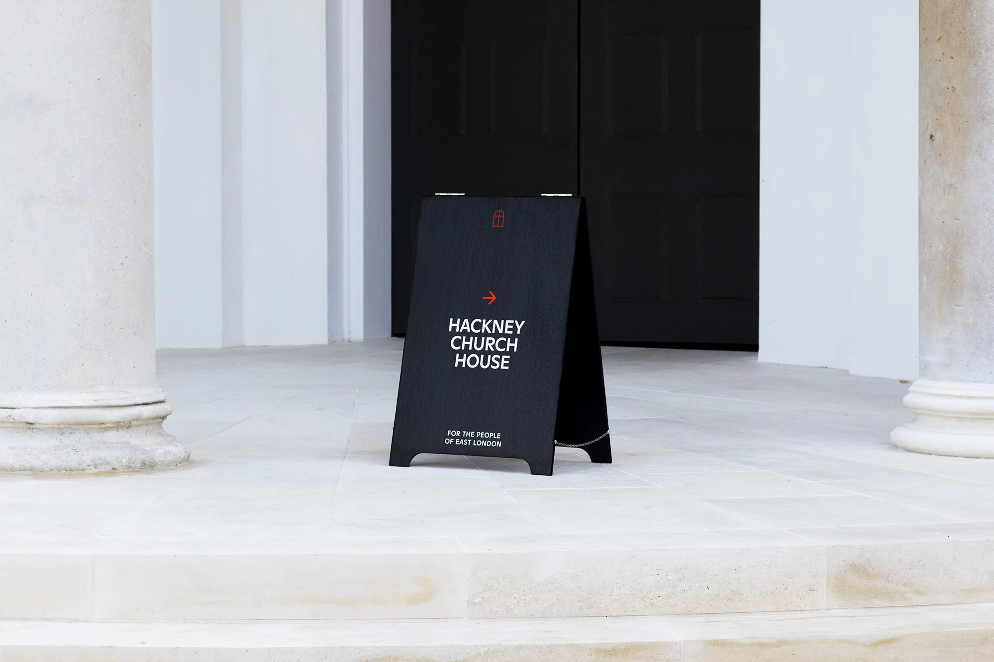 OMSE’s comprehensive identity for Hackney Church is a masterclass in clarity and simplicity
