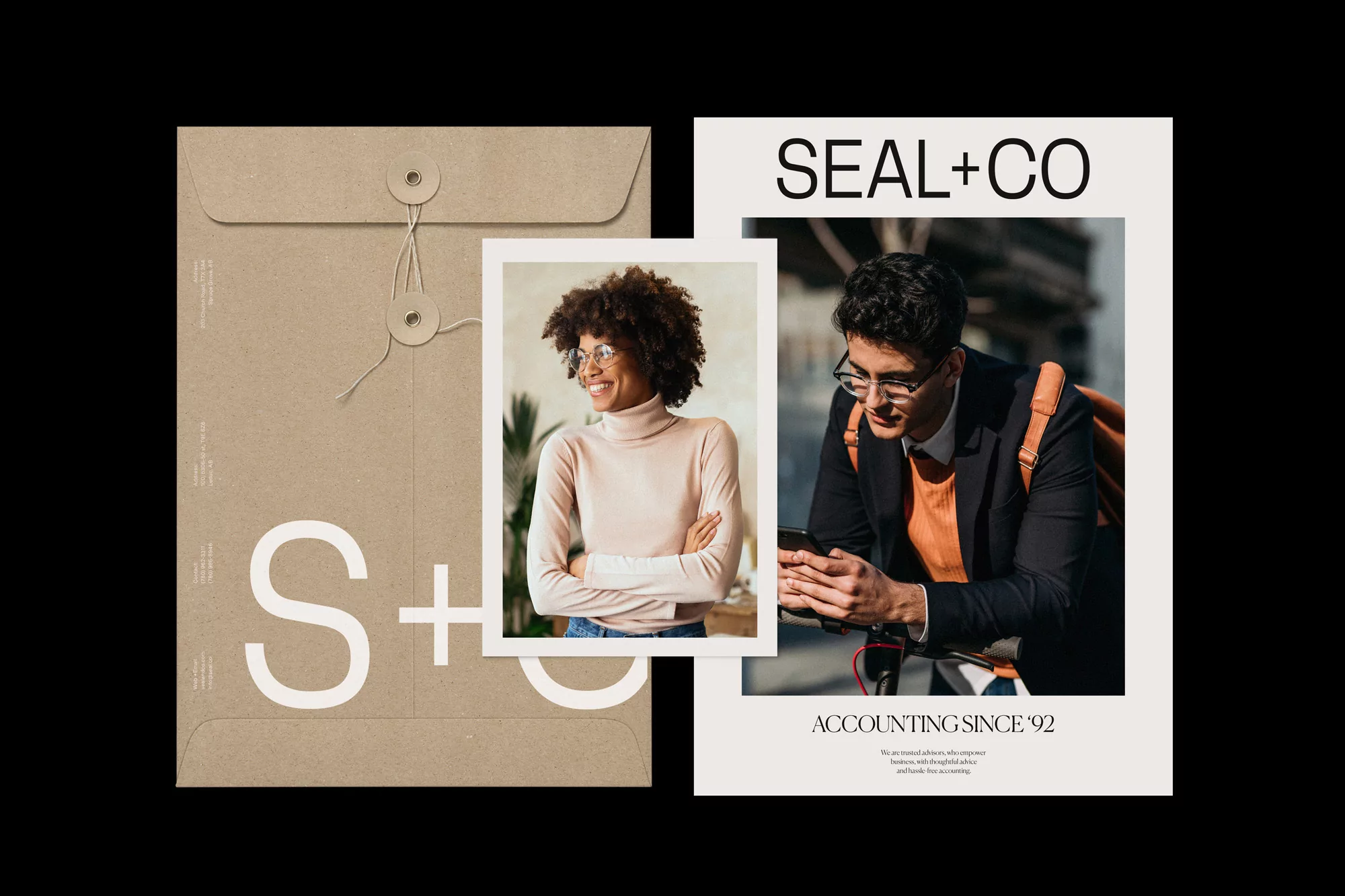 CUSP’s Bauhaus-inspired Seal+Co rebrand does away with corporate accountancy traditions