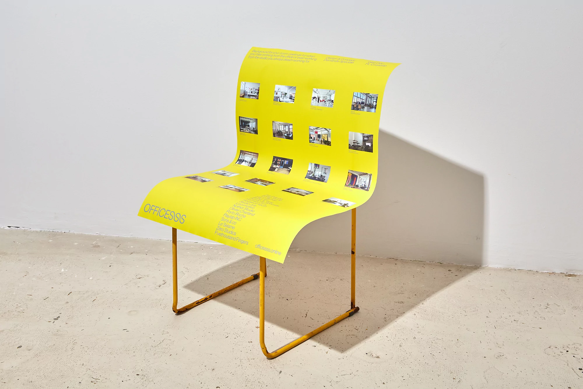 Ever wanted to work from another studio? Now, thanks to Demande Spéciale's Officesss, you can
